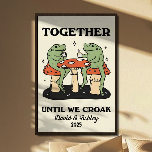 Together Until We Croak Featuring Frogs on Bicycle