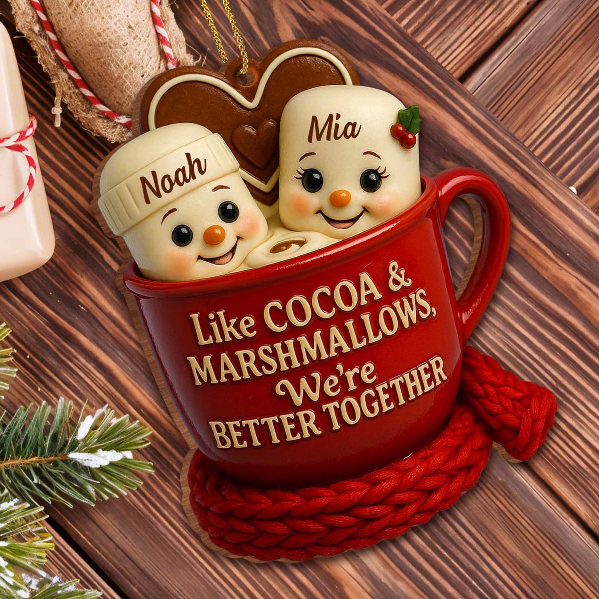 Like Cocoa & Marshmallows We're Better Together Mug