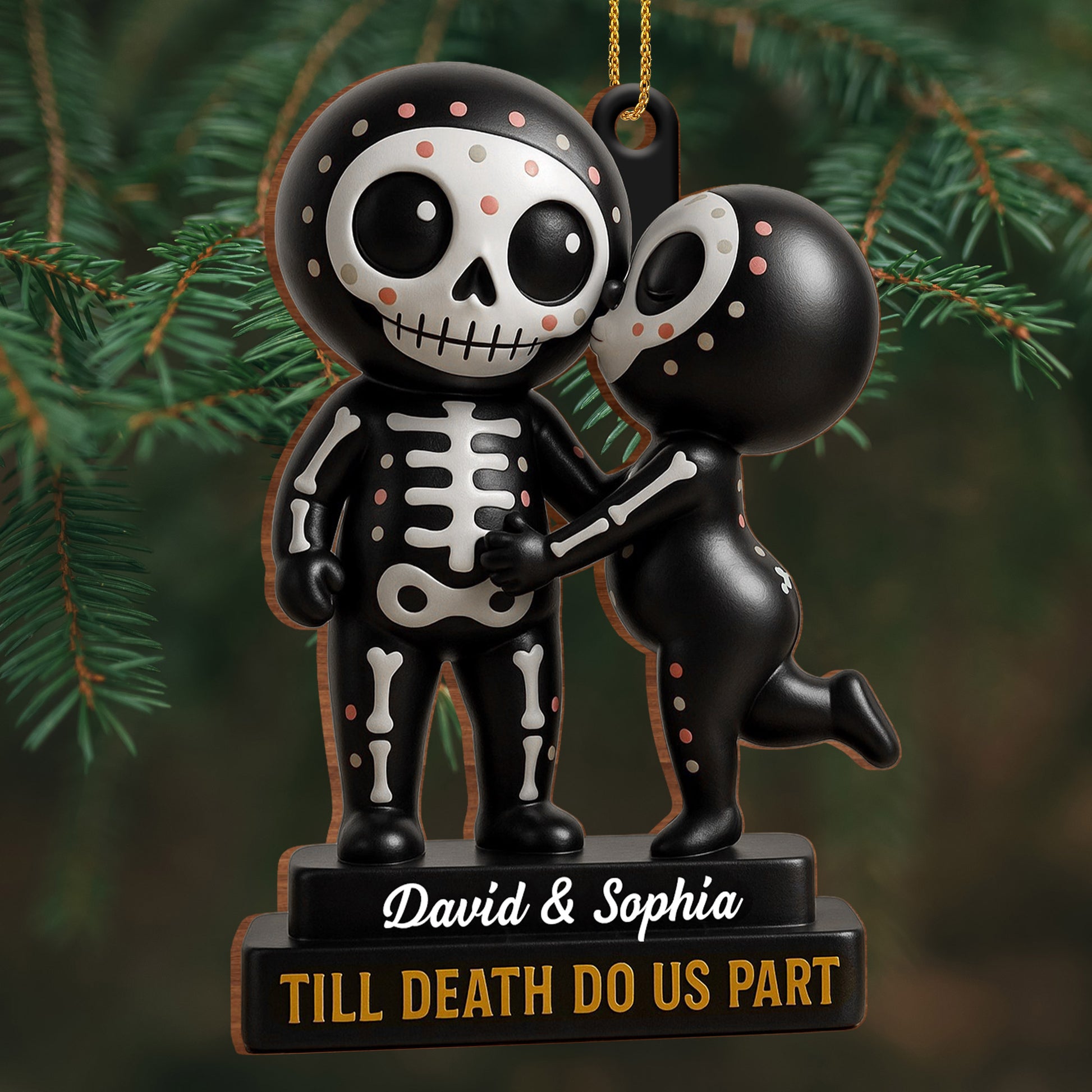 Till Death Do Us Part Skeleton Couple