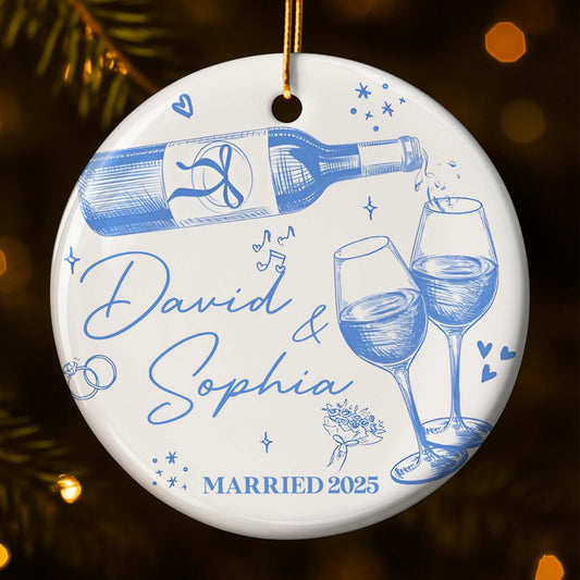 Celebrating Love And Commitment Toast With Champagne And Glasses