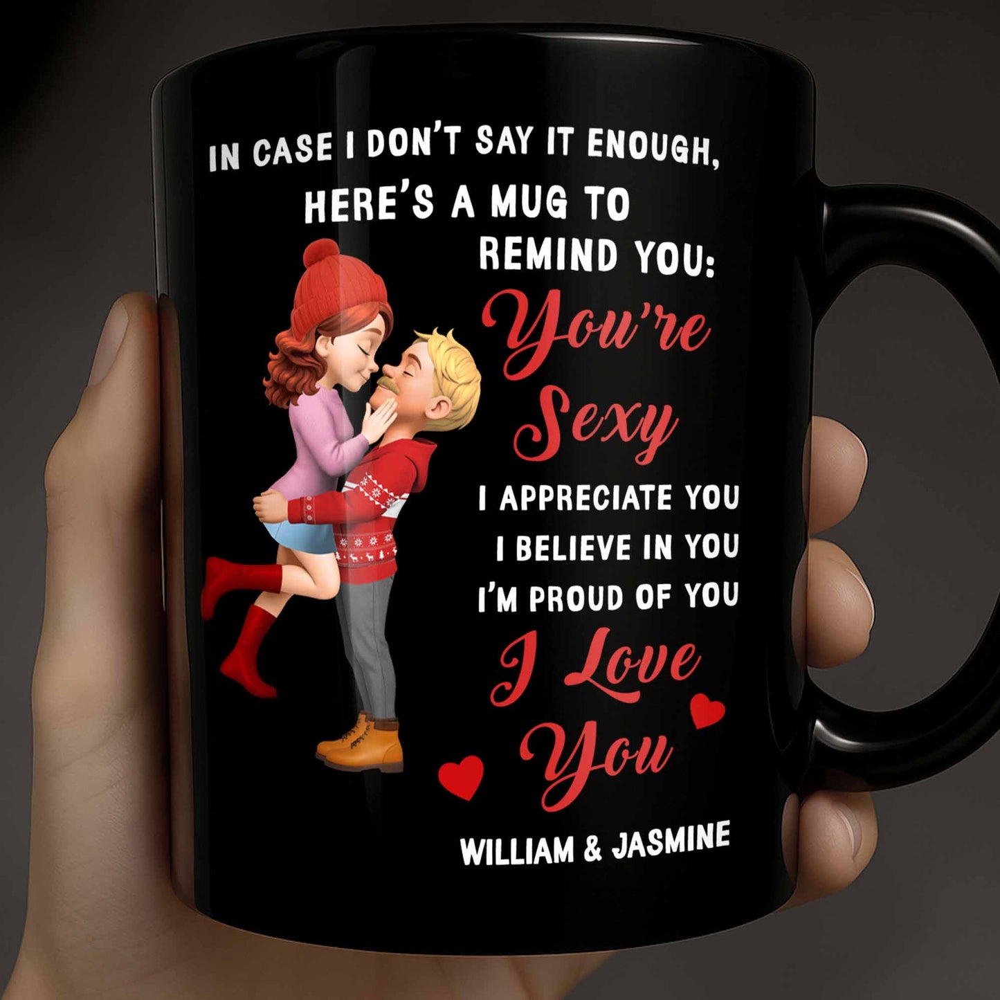 In Case I Don’t Say It Enough Romantic Couple Design