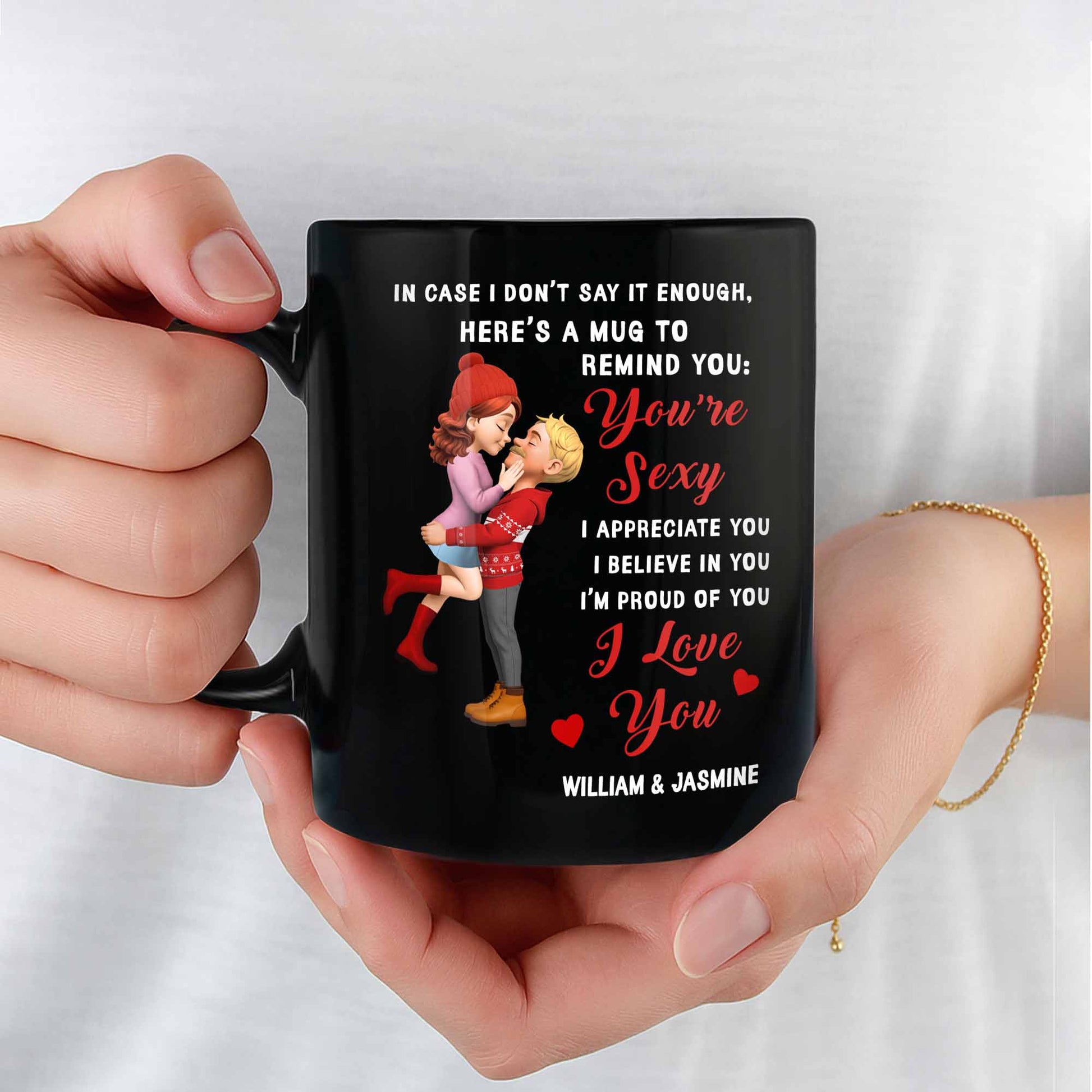 In Case I Don’t Say It Enough Romantic Couple Design