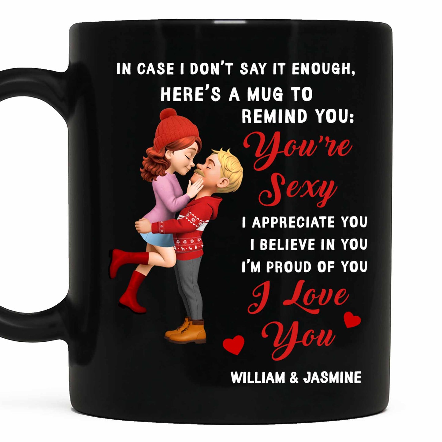 In Case I Don’t Say It Enough Romantic Couple Design