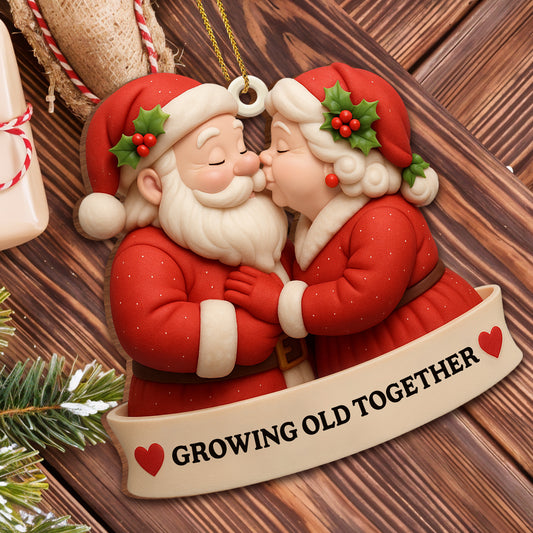 Growing Old Together With Santa And Mrs. Claus