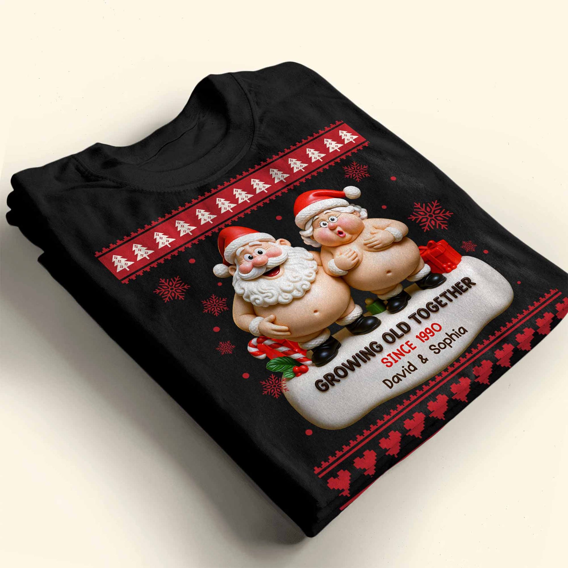 Growing Old Together, Santa Claus And Holiday Themes