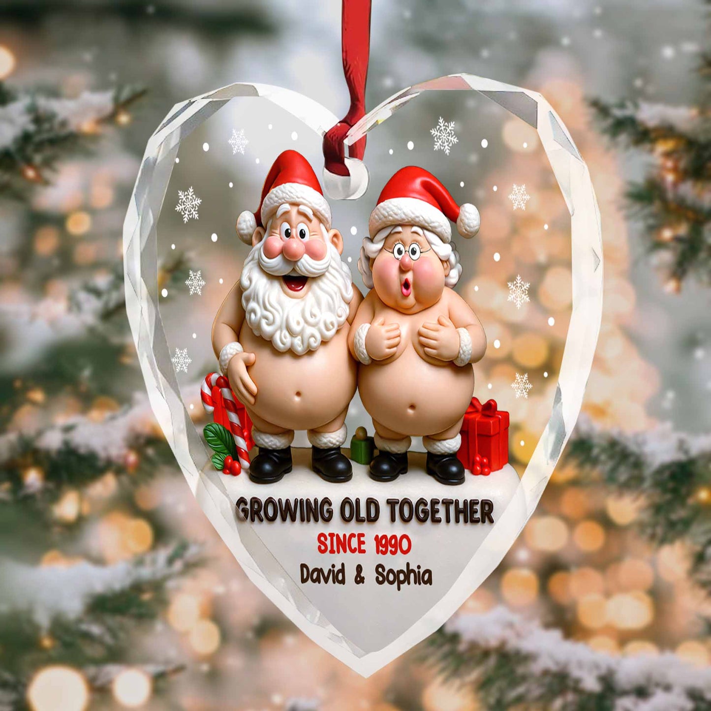 Growing Old Together, Santa Claus And Holiday Cheer