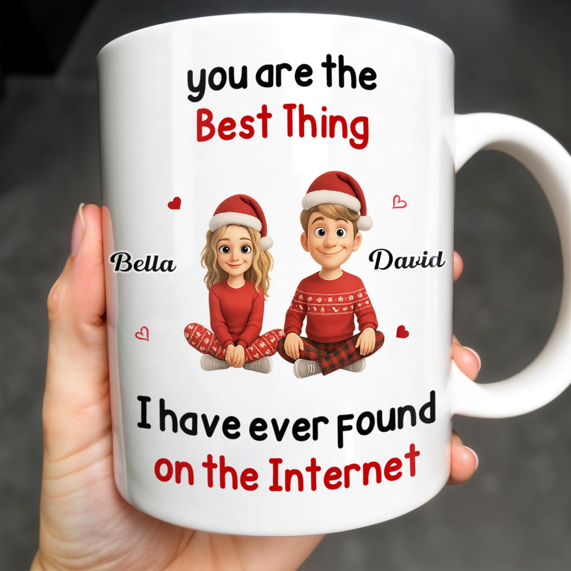 You Are The Best Thing I Have Ever Found, Cartoon Couple