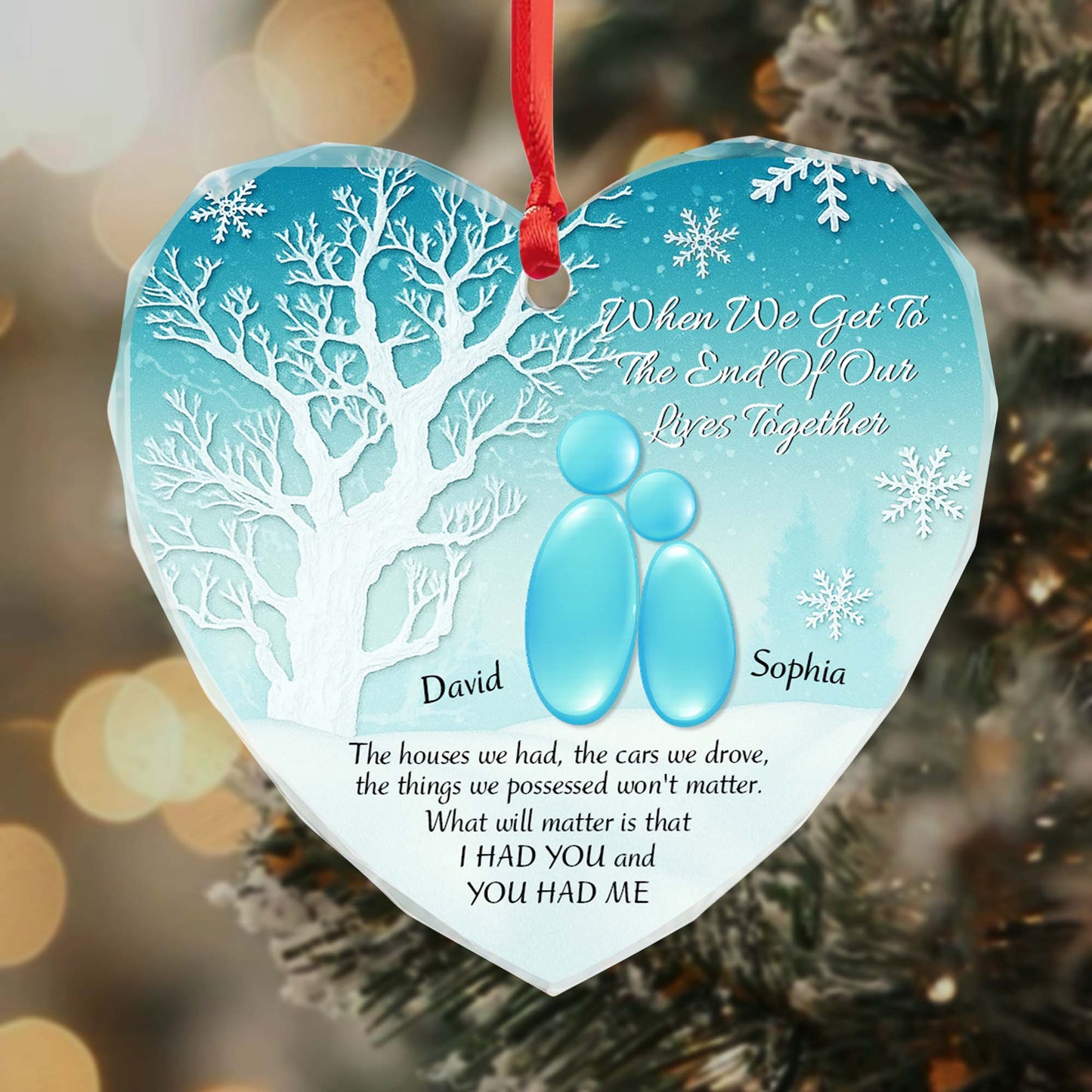 When We Get To The End Of Our Lives Together, Bare Trees Ornament