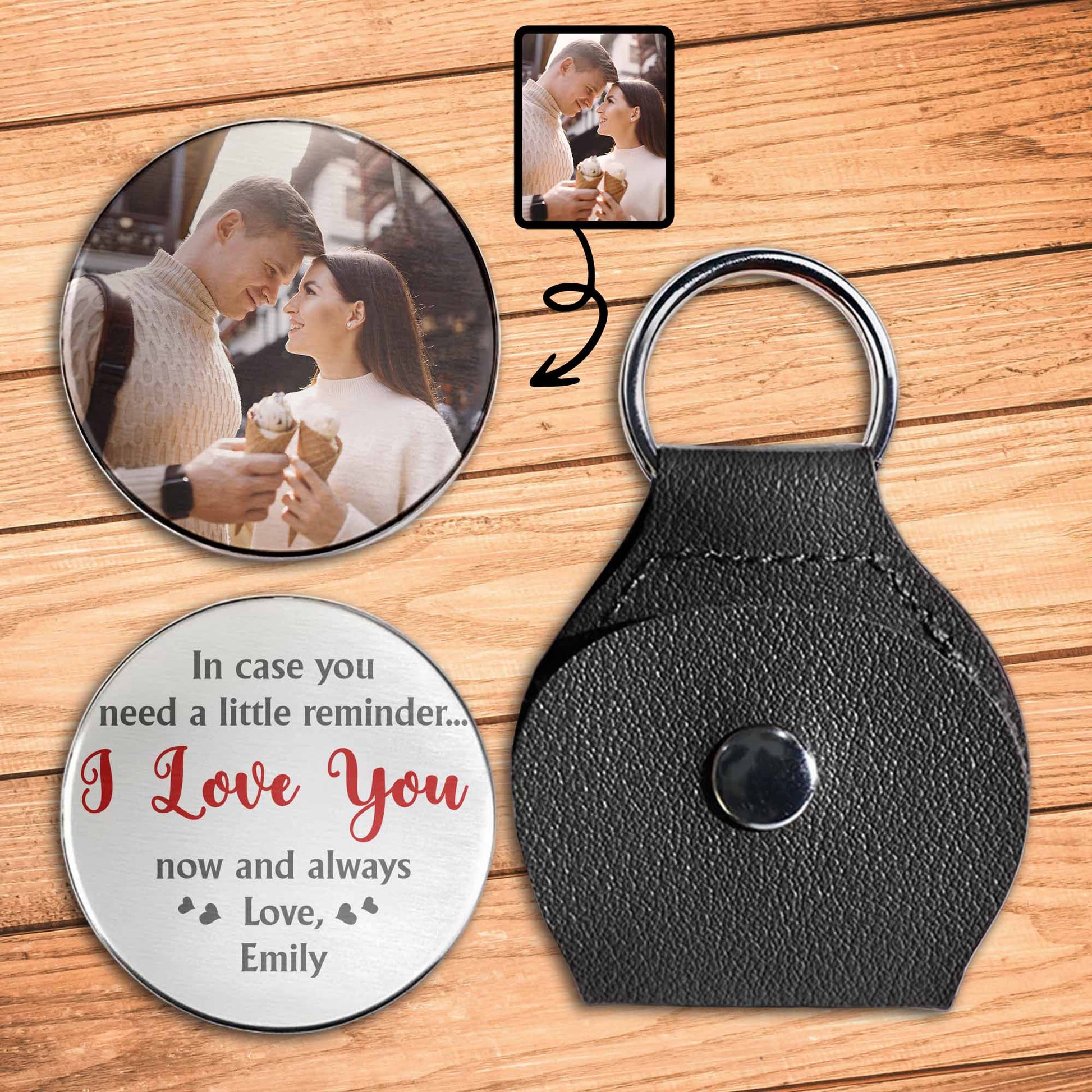 In Case You Need A Little Reminder I Love You Keychain