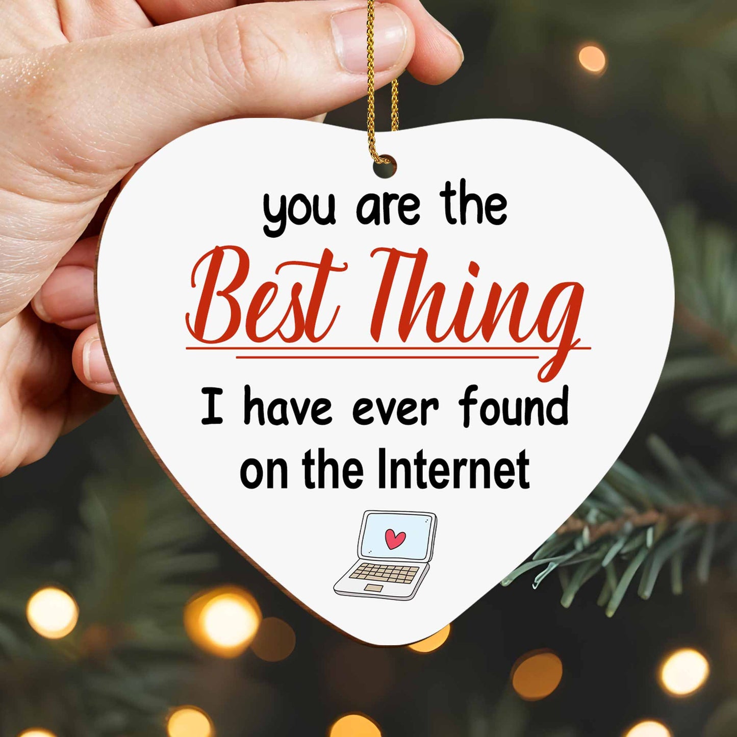 You Are The Best Thing, Heart And Laptop Design