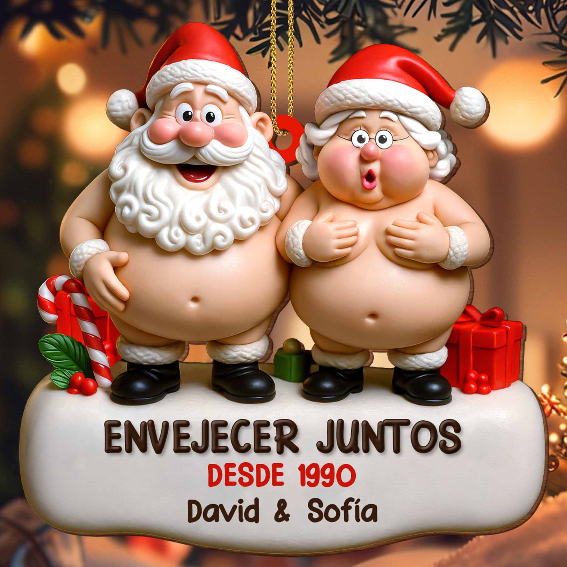 Envejecer Juntos, Santa Claus Figures