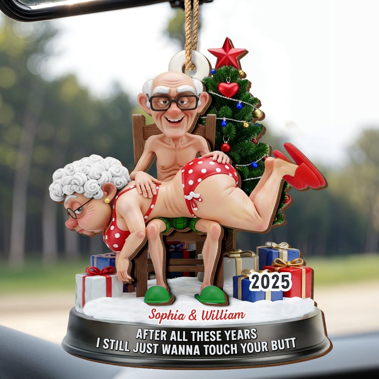 After All These Years, Elderly Couple, Christmas Tree