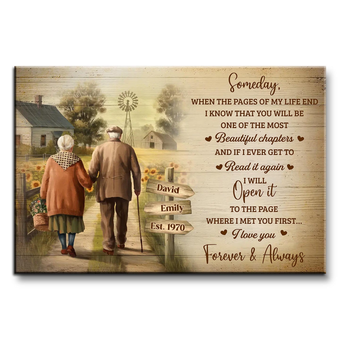 Beautiful Chapters Of Life With Elderly Couple And Farmhouse