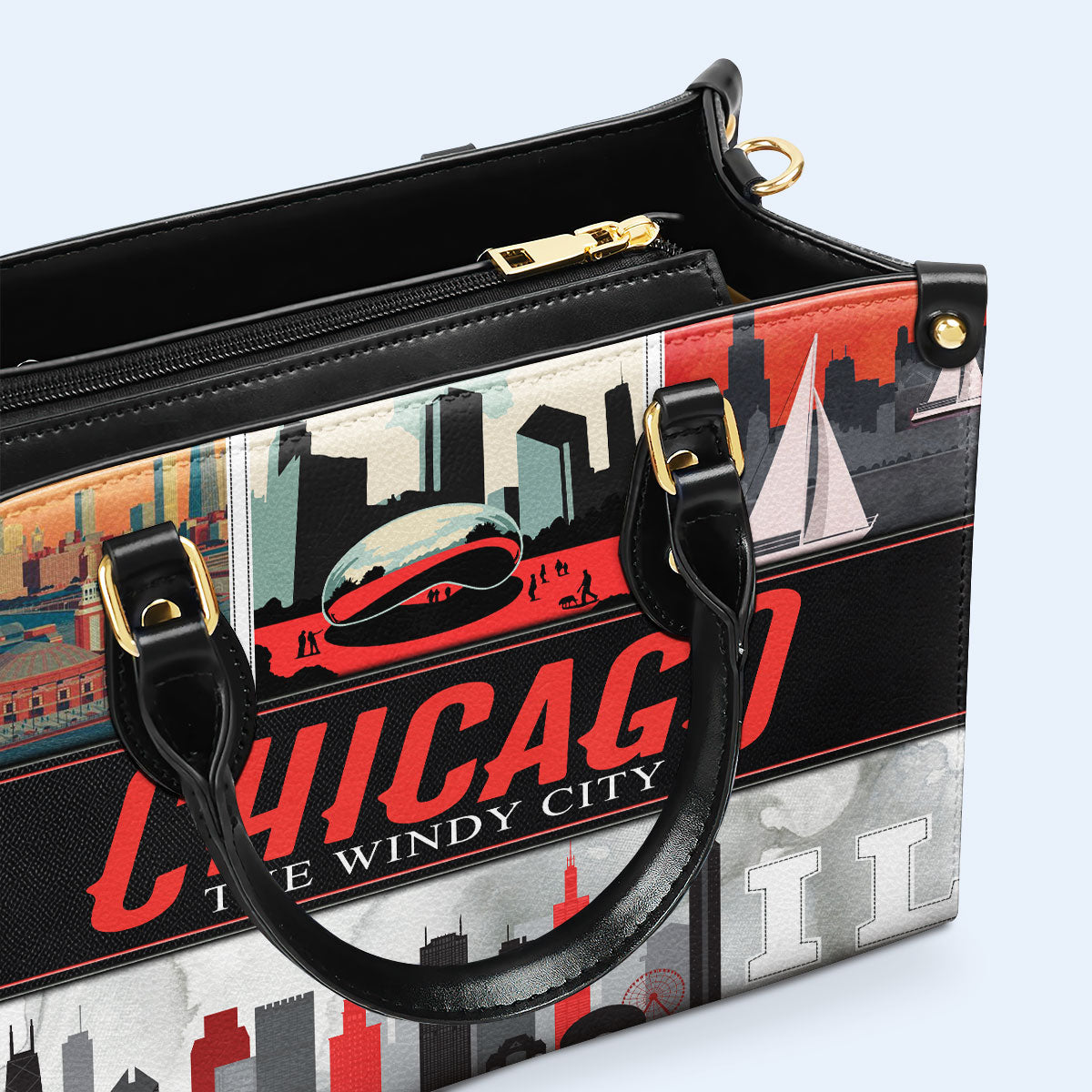 Chicago - Sac à main en cuir - CHI01
