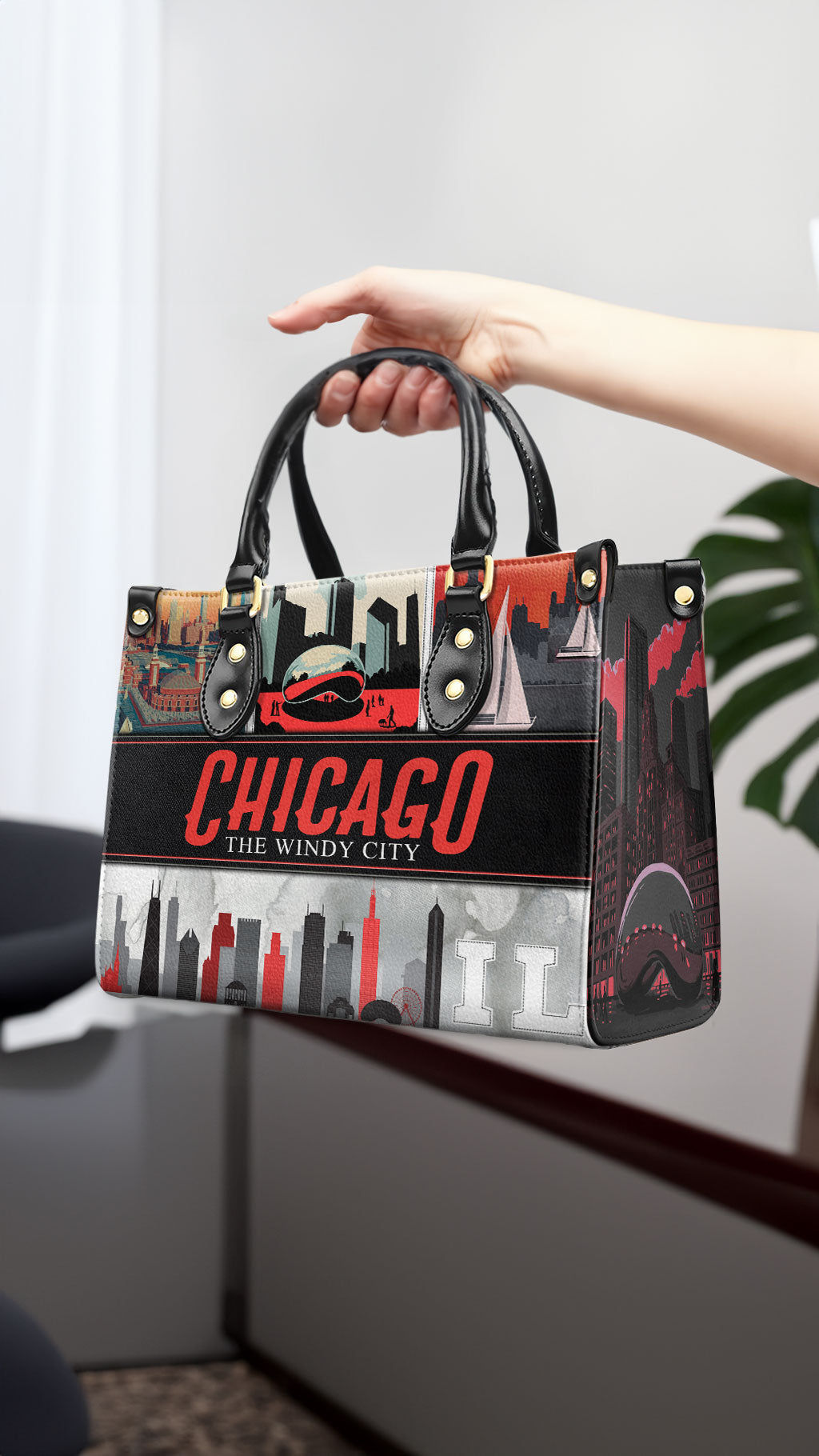 Chicago - Sac à main en cuir - CHI01