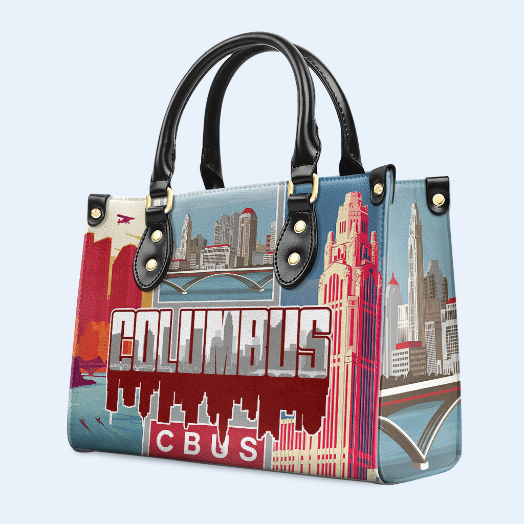 Columbus - Leather Handbag - CL01
