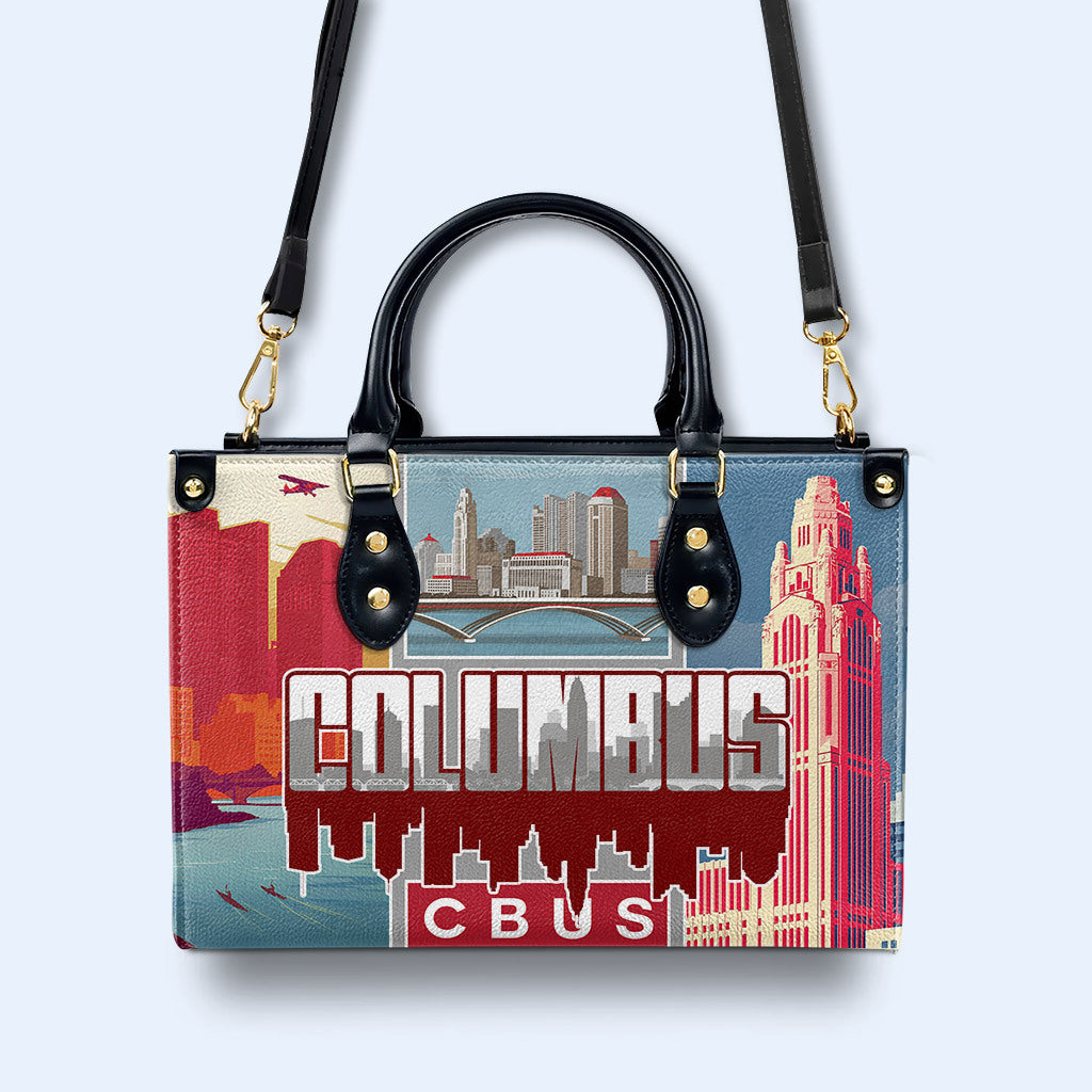 Columbus - Leather Handbag - CL01