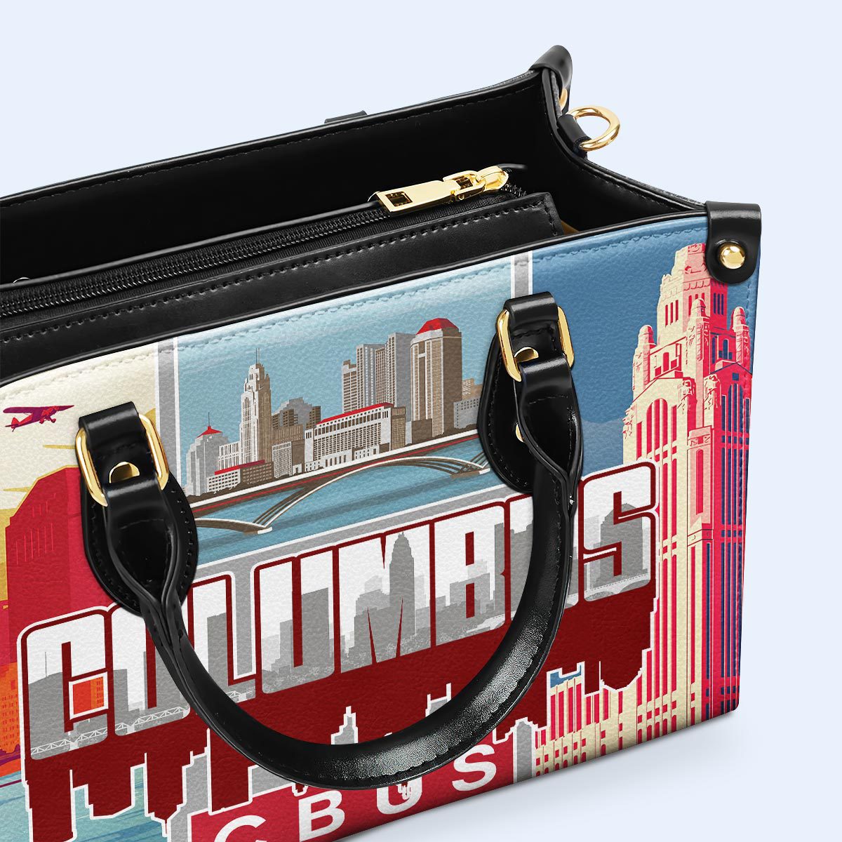 Columbus - Leather Handbag - CL01