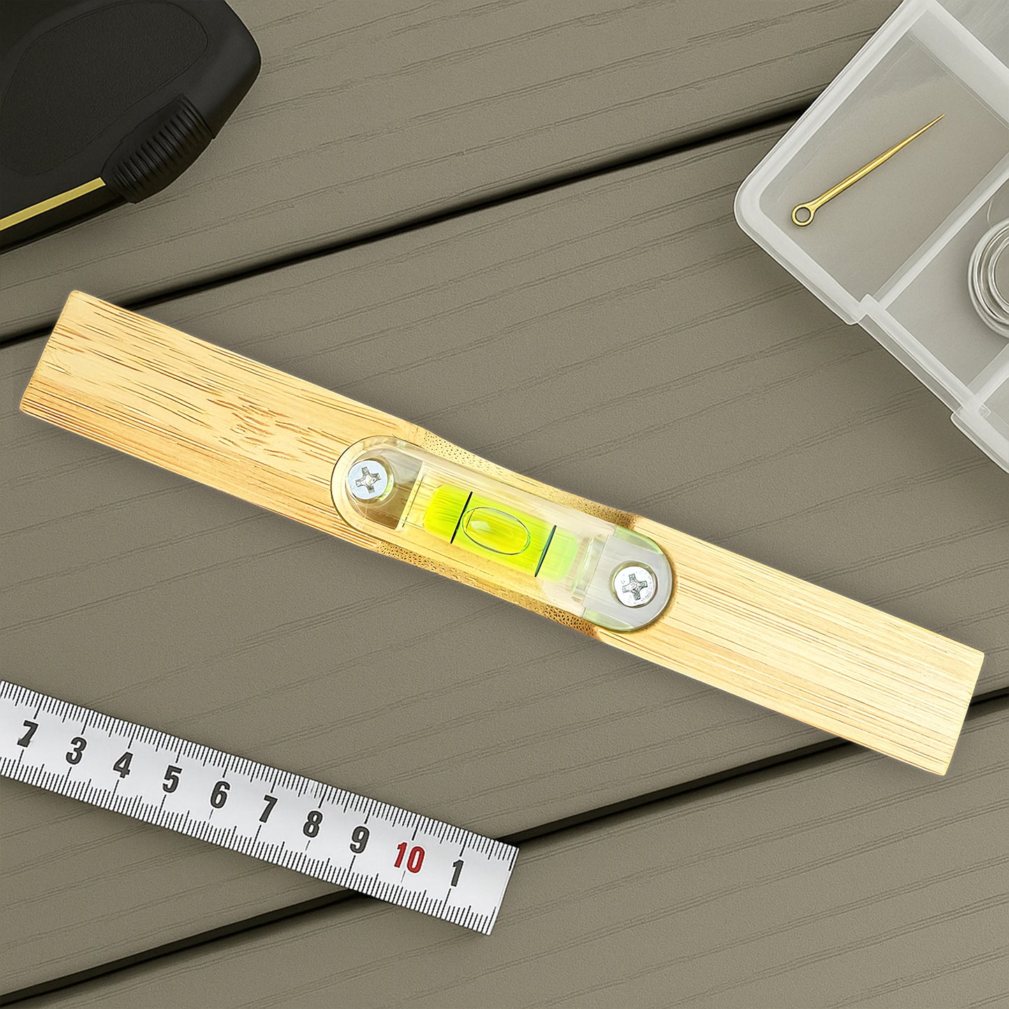 You Keep Us Level As We Follow Your Footsteps, Footprints And Spirit Level