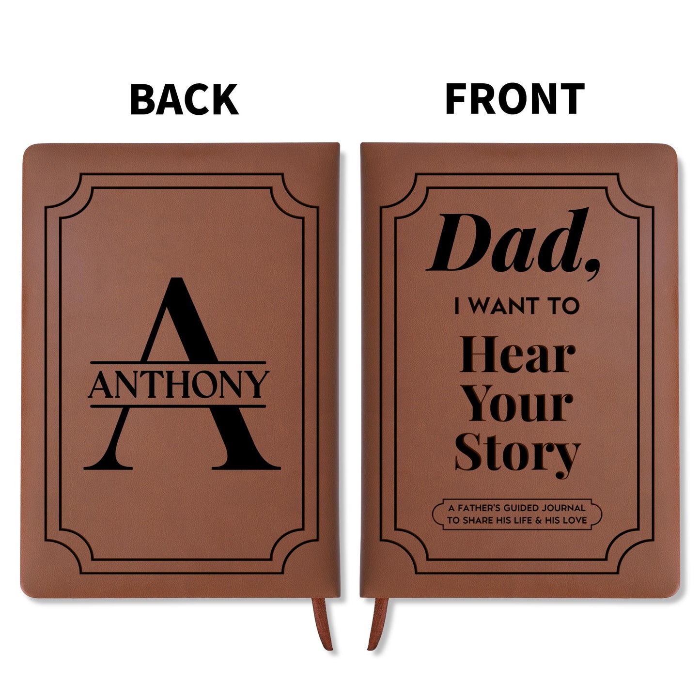Dad, I Want To Hear Your Story, Text and Book Design