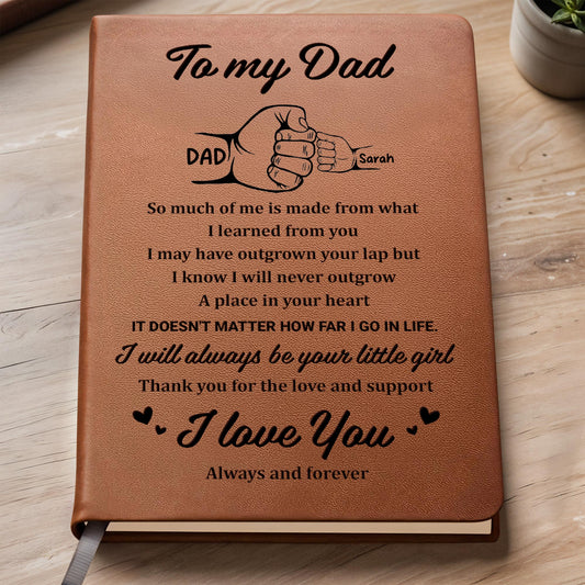 To My Dad, Always Be Your Little Girl, Thumbs Up and Heart