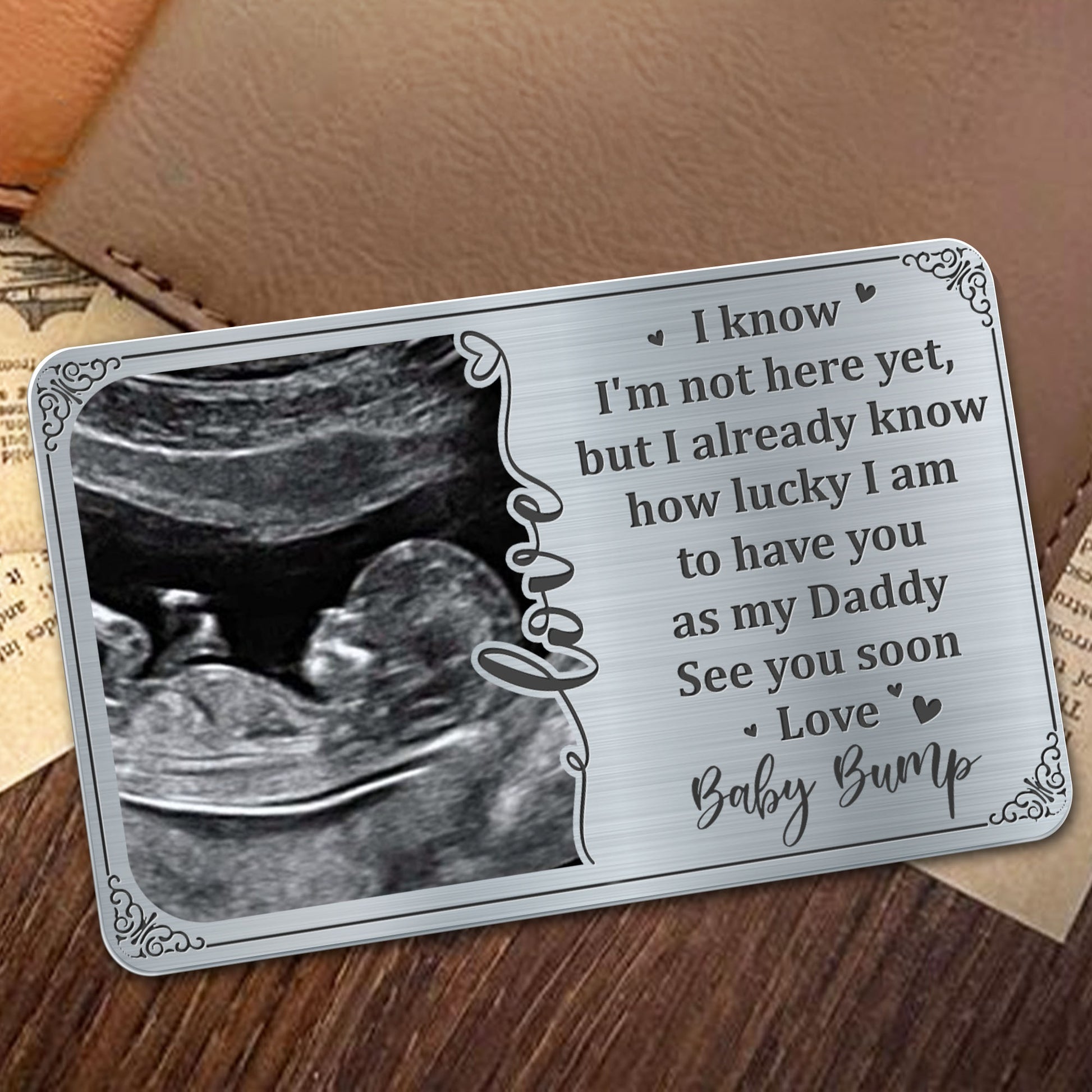 I Know I'm Not Here Yet, but I Already Know How Lucky, Ultrasound Image and Heart