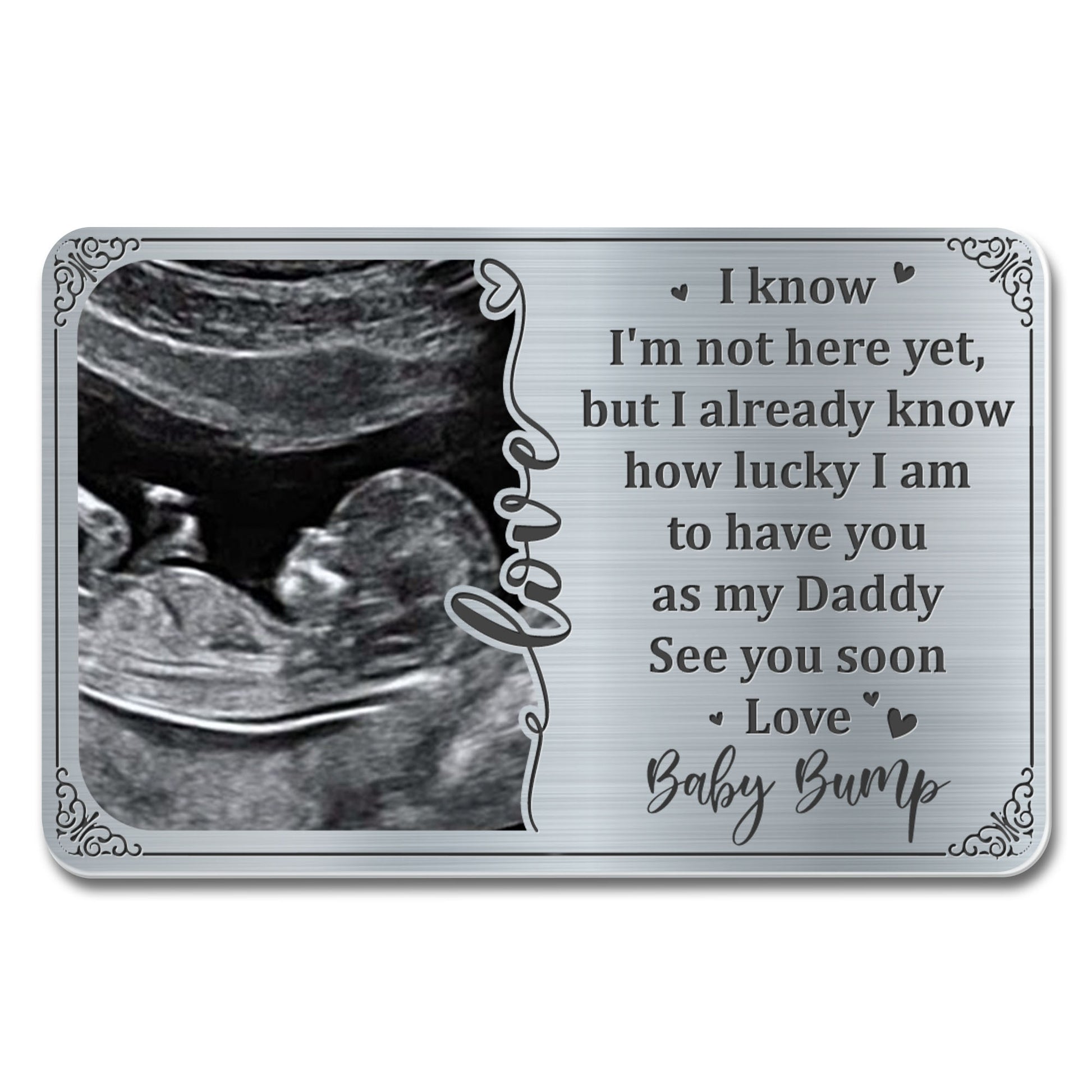 I Know I'm Not Here Yet, but I Already Know How Lucky, Ultrasound Image and Heart