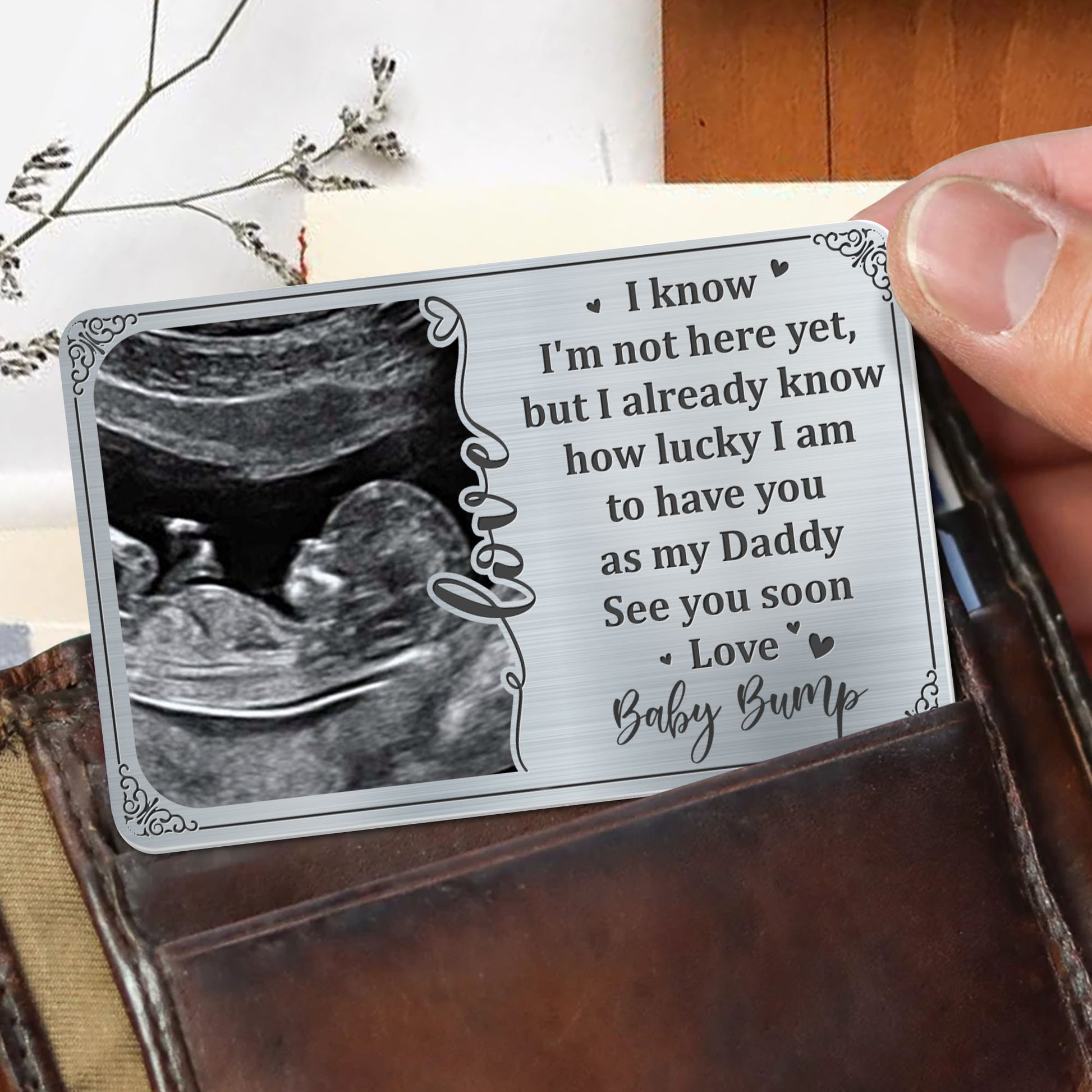 I Know I'm Not Here Yet, but I Already Know How Lucky, Ultrasound Image and Heart