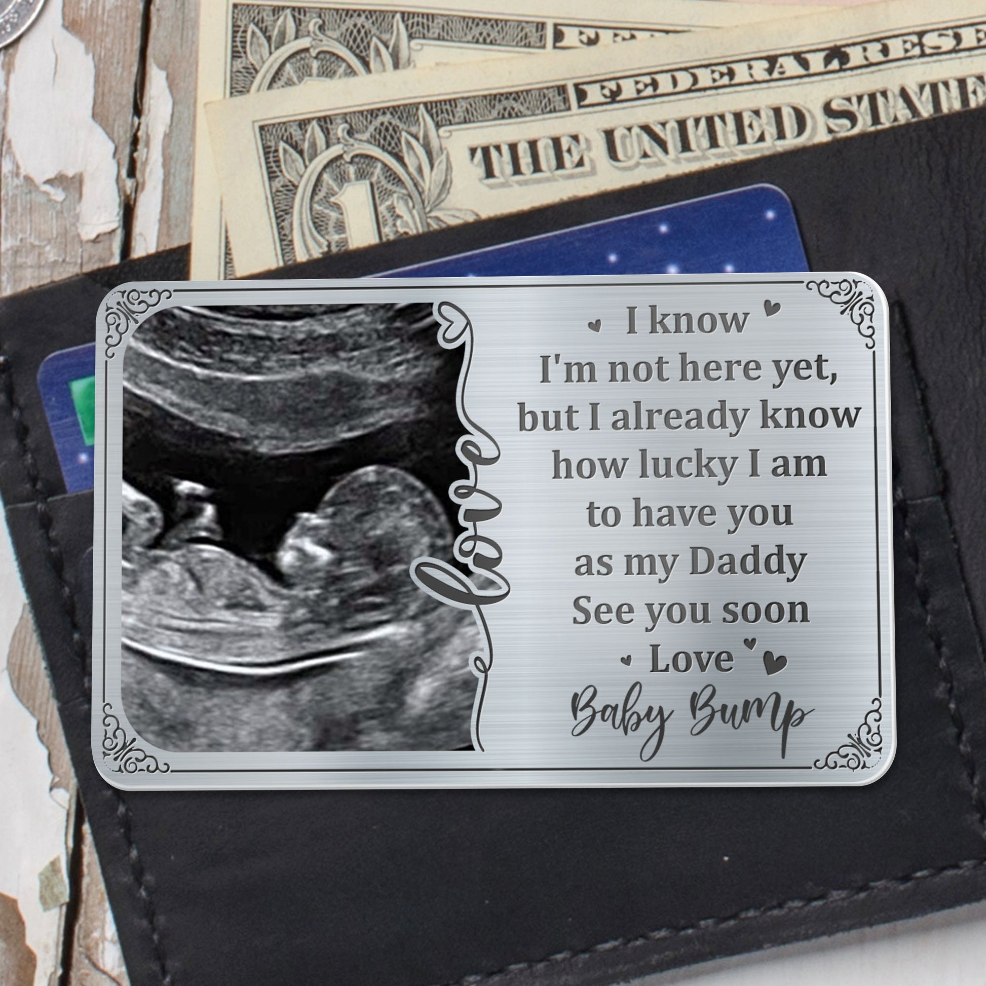 I Know I'm Not Here Yet, but I Already Know How Lucky, Ultrasound Image and Heart