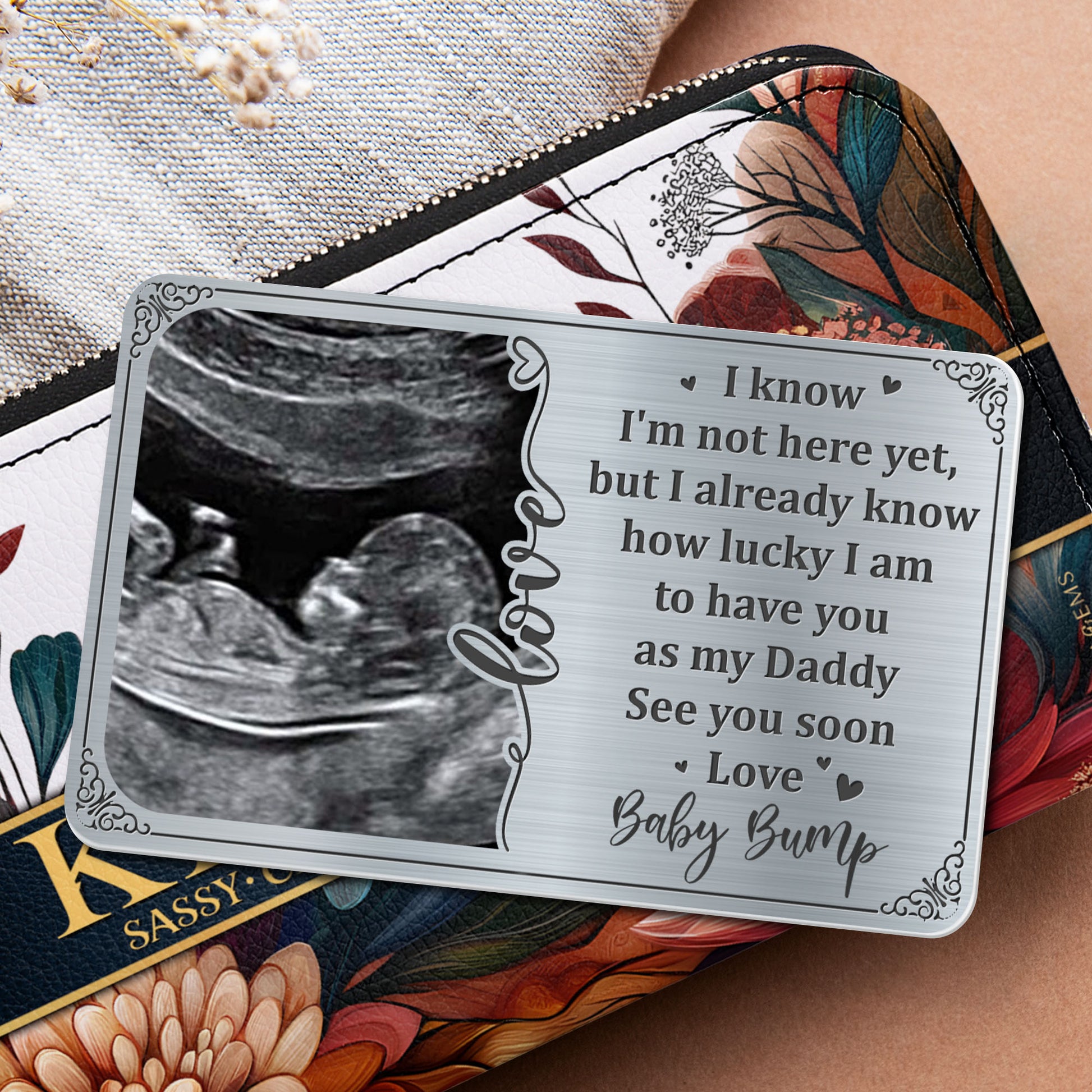 I Know I'm Not Here Yet, but I Already Know How Lucky, Ultrasound Image and Heart