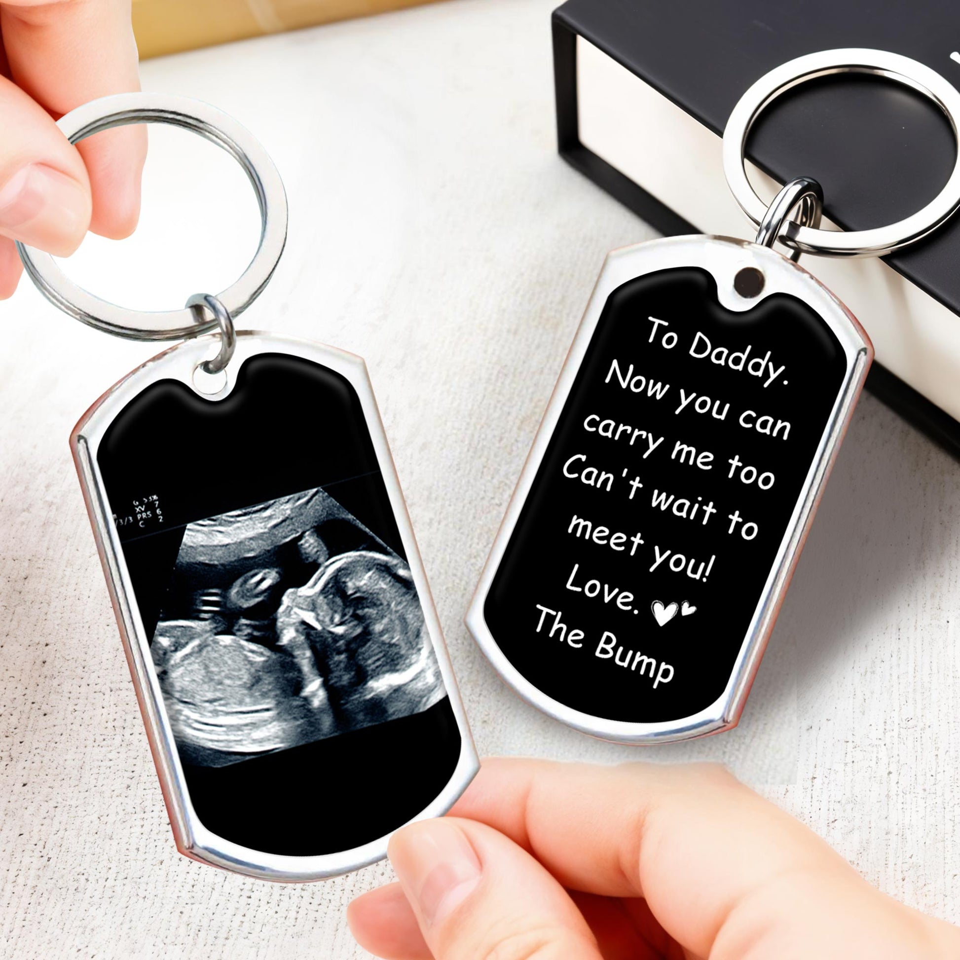 Can't Wait To Meet You Love The Bump Ultrasound Image