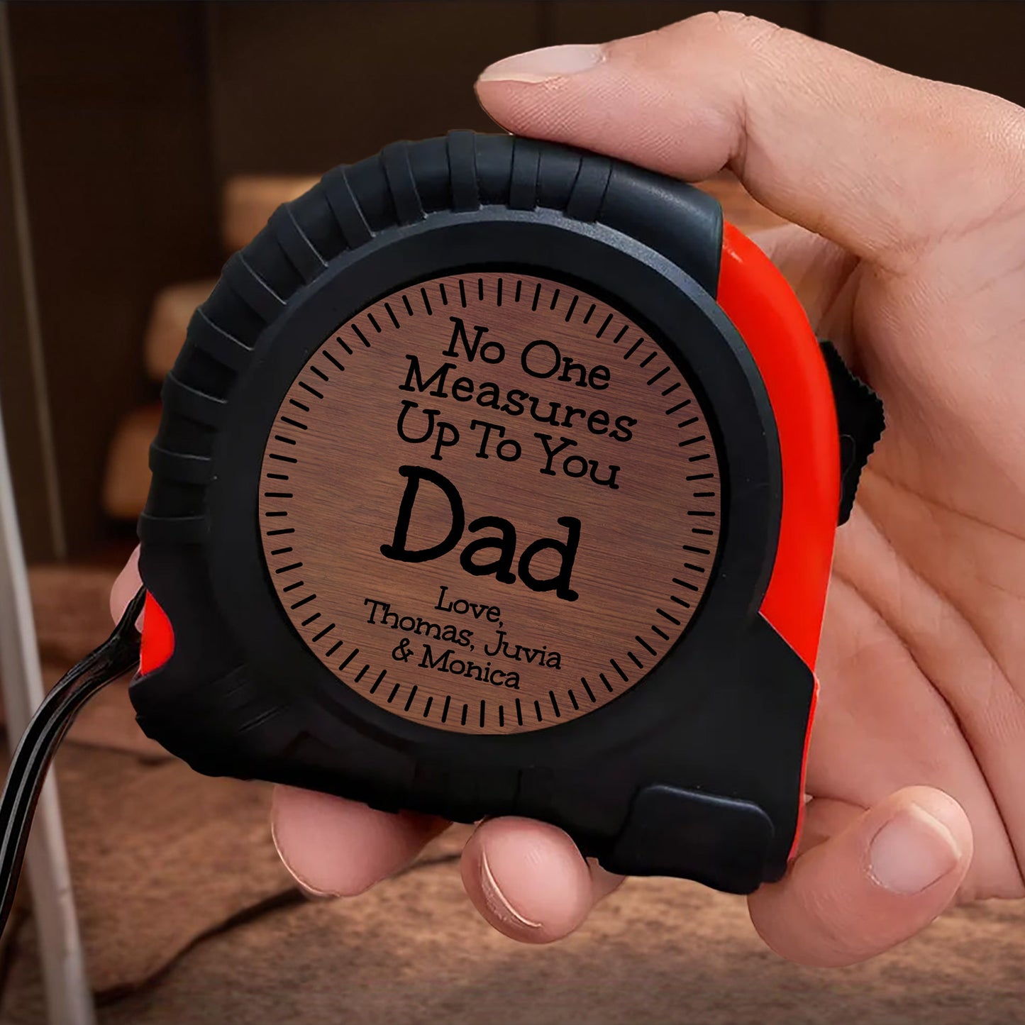No One Measures Up To You Tape Measure