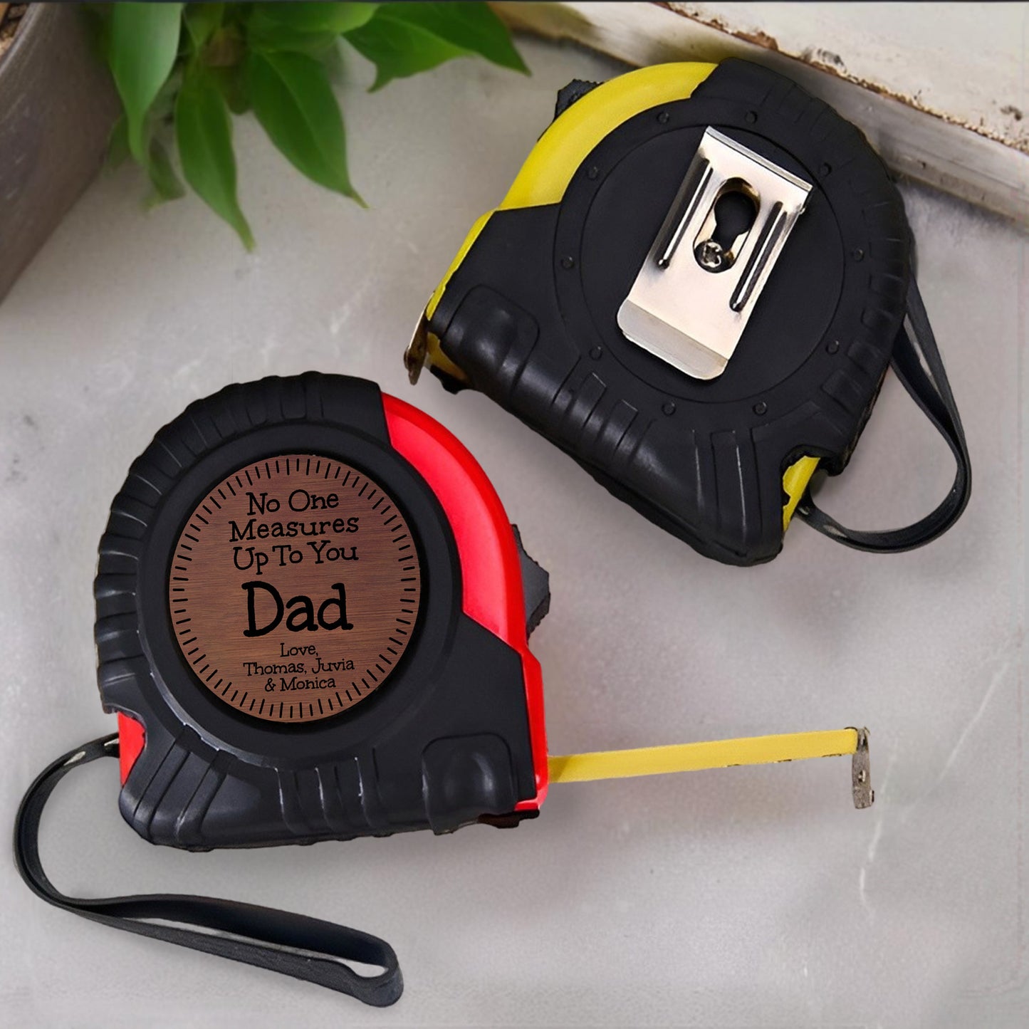 No One Measures Up To You Tape Measure