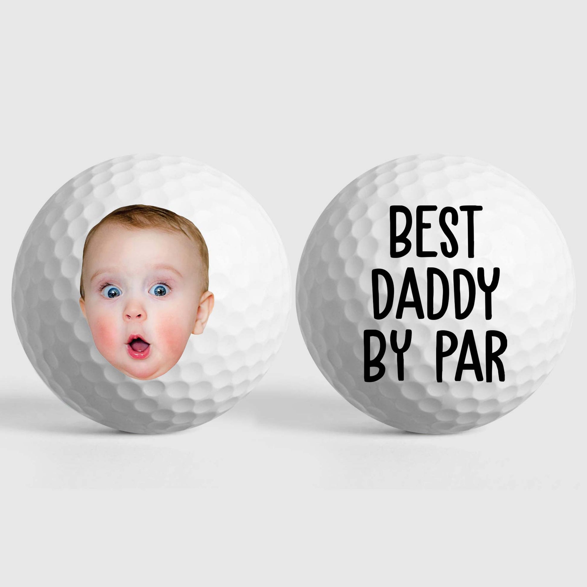 Best Daddy By Par With Cute Baby Face