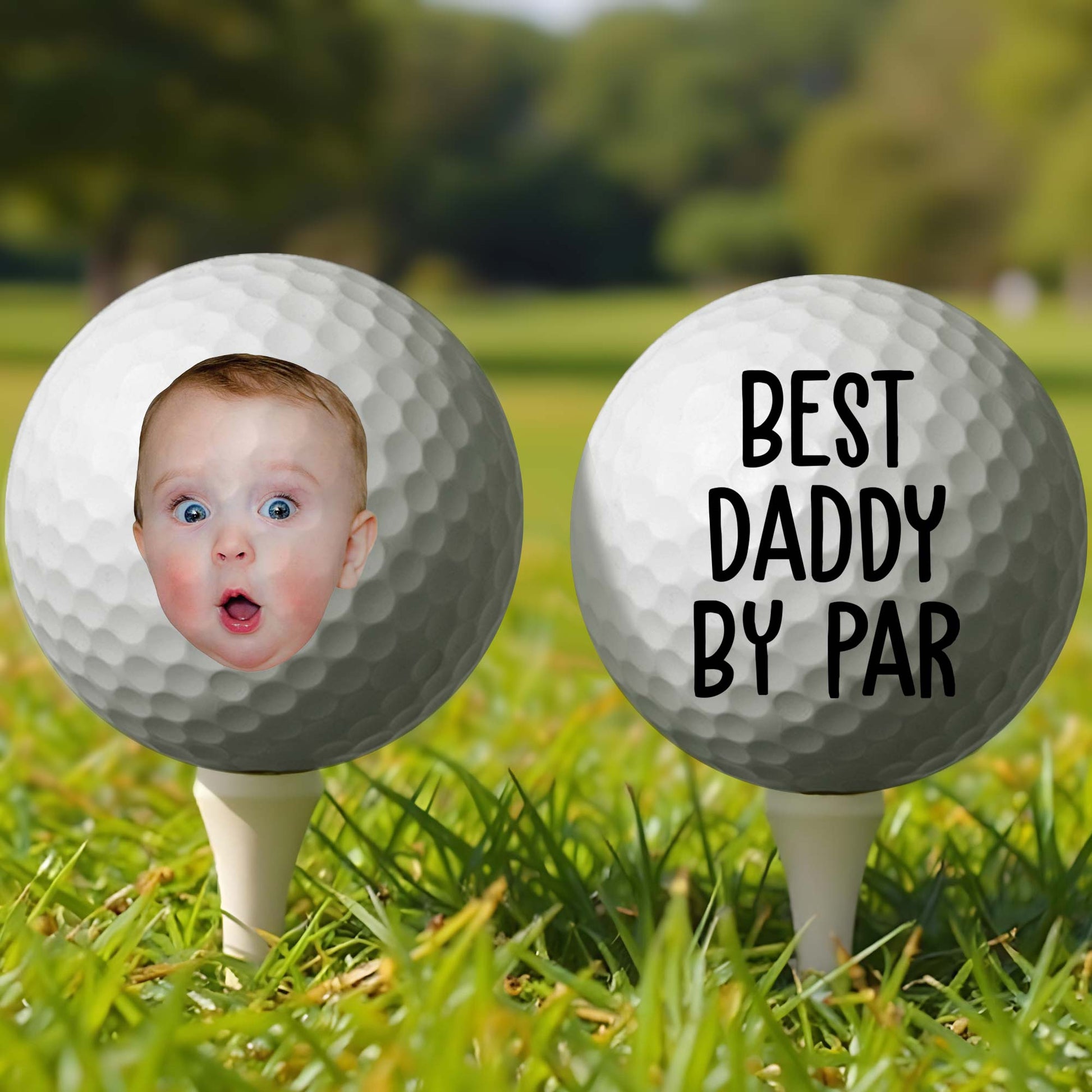 Best Daddy By Par With Cute Baby Face