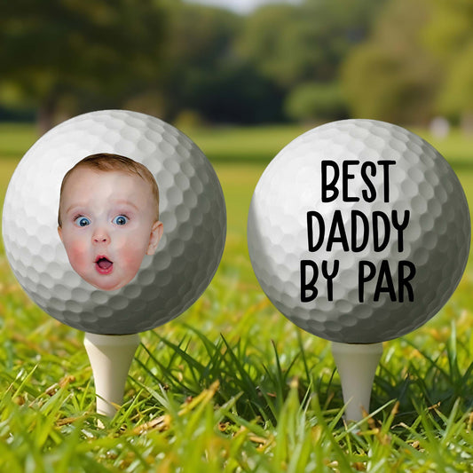 Best Daddy By Par With Cute Baby Face