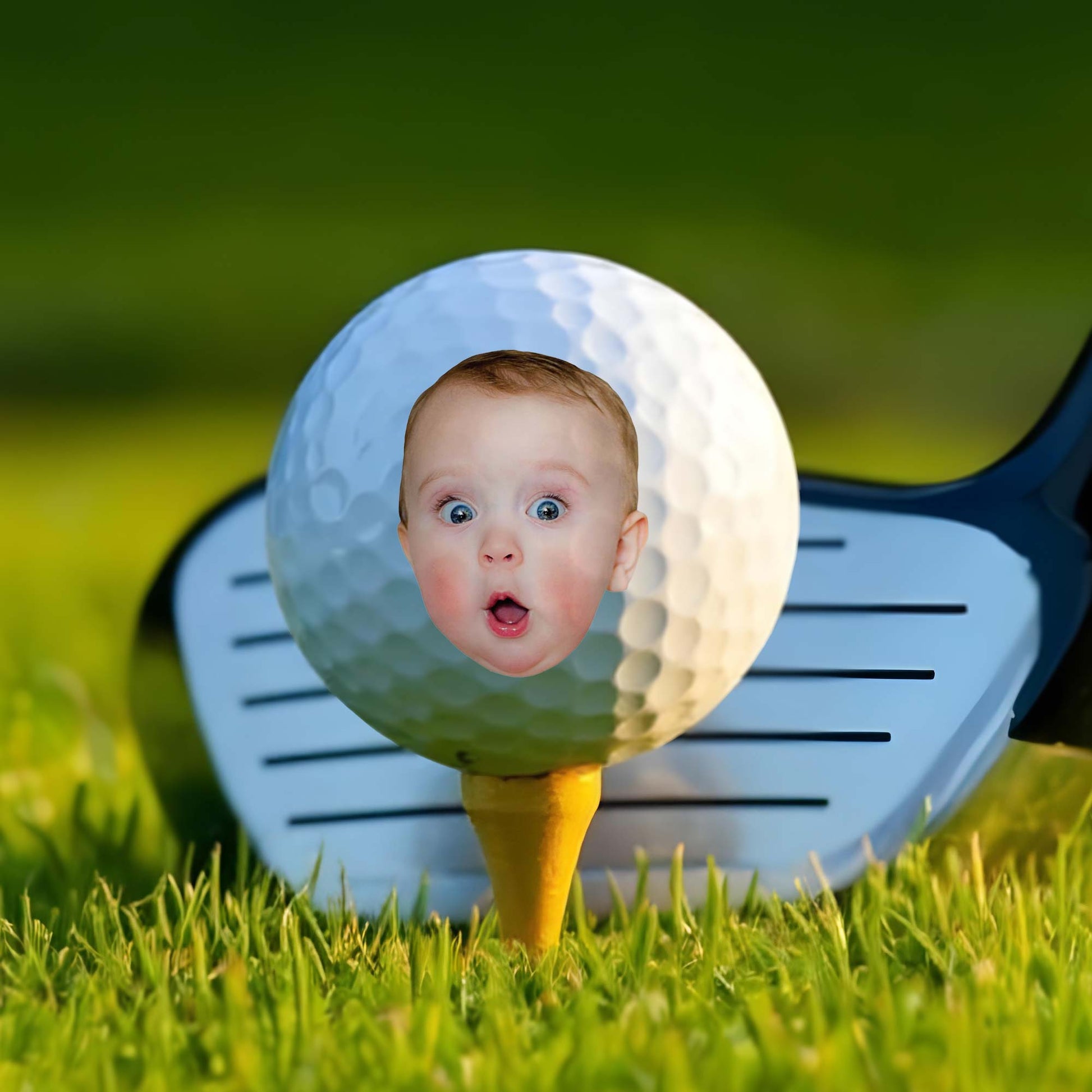 Best Daddy By Par With Cute Baby Face