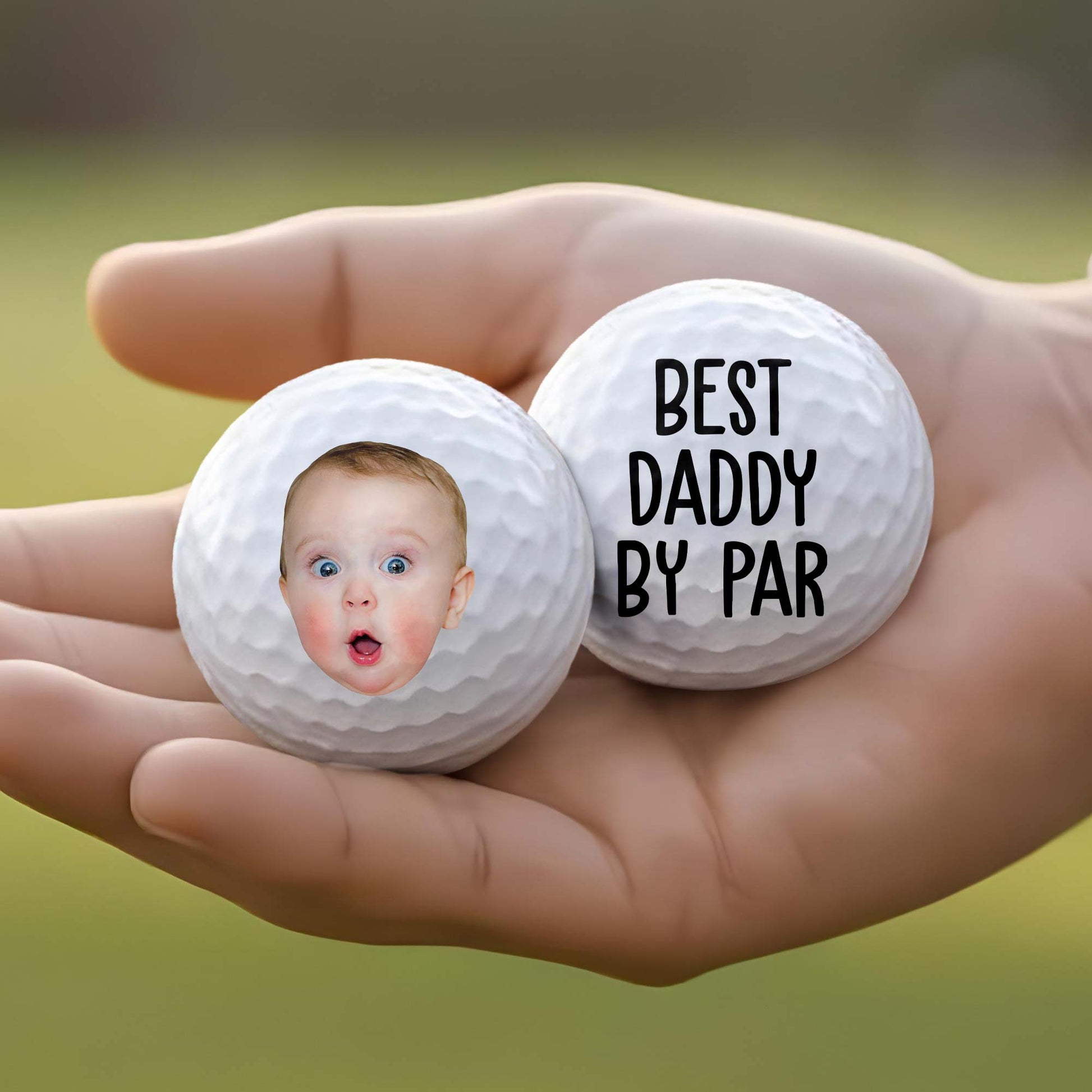 Best Daddy By Par With Cute Baby Face