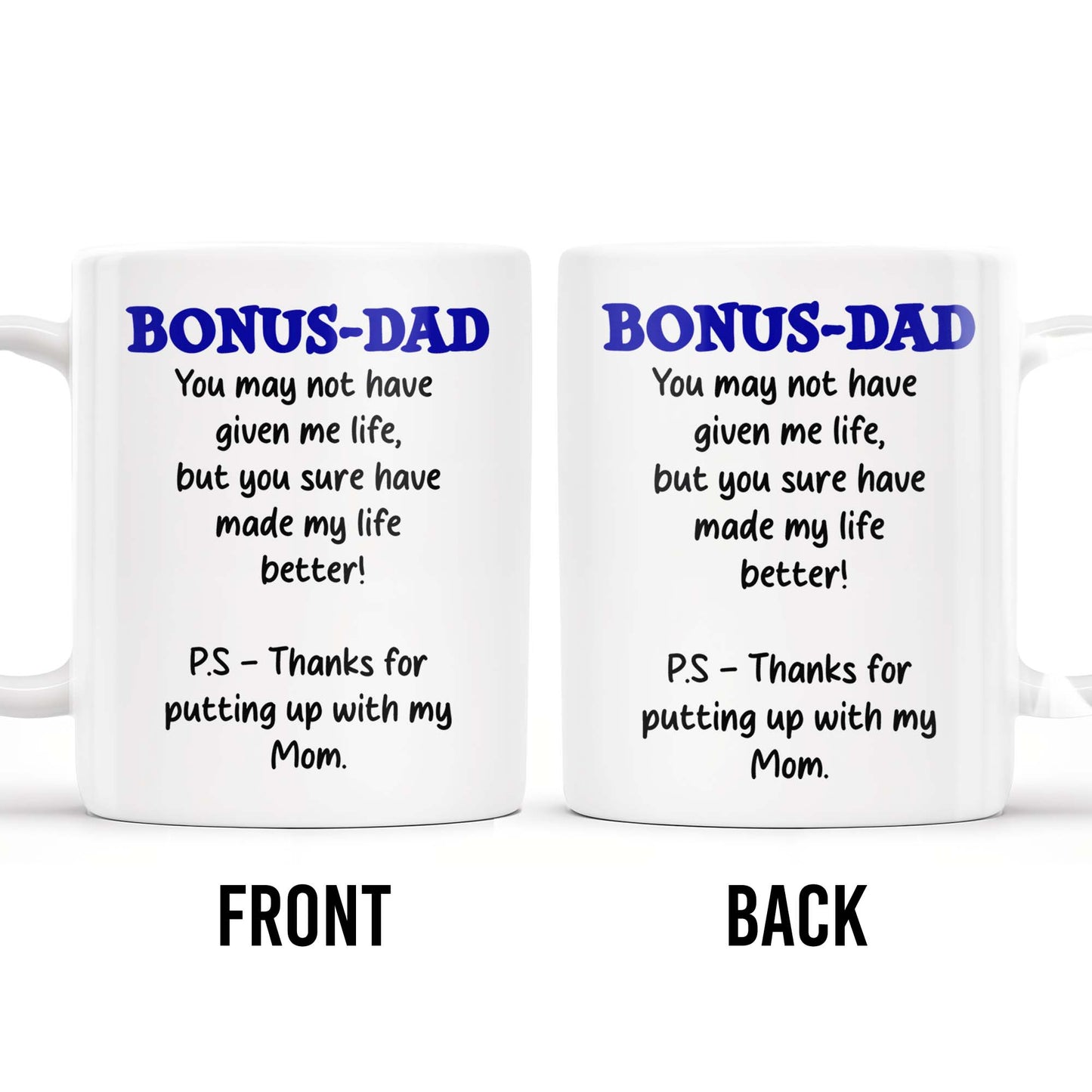 Bonus Dad Thanks For Making Life Better