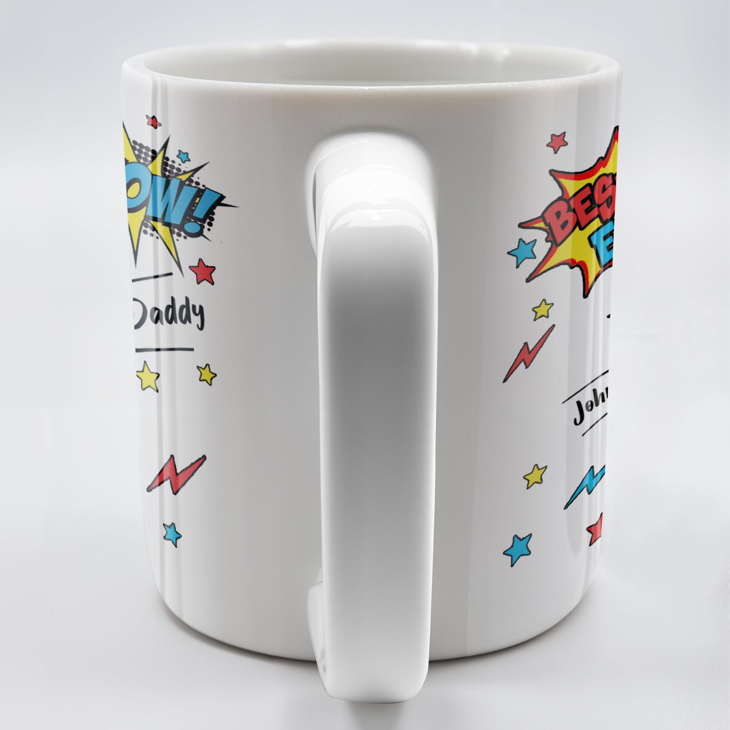 Best Dad Ever, Wow, Fist and Stars
