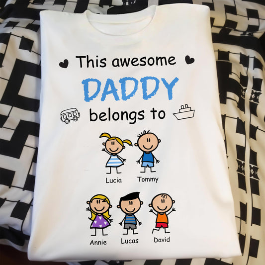 This Awesome Daddy Belongs To, Hearts and Children