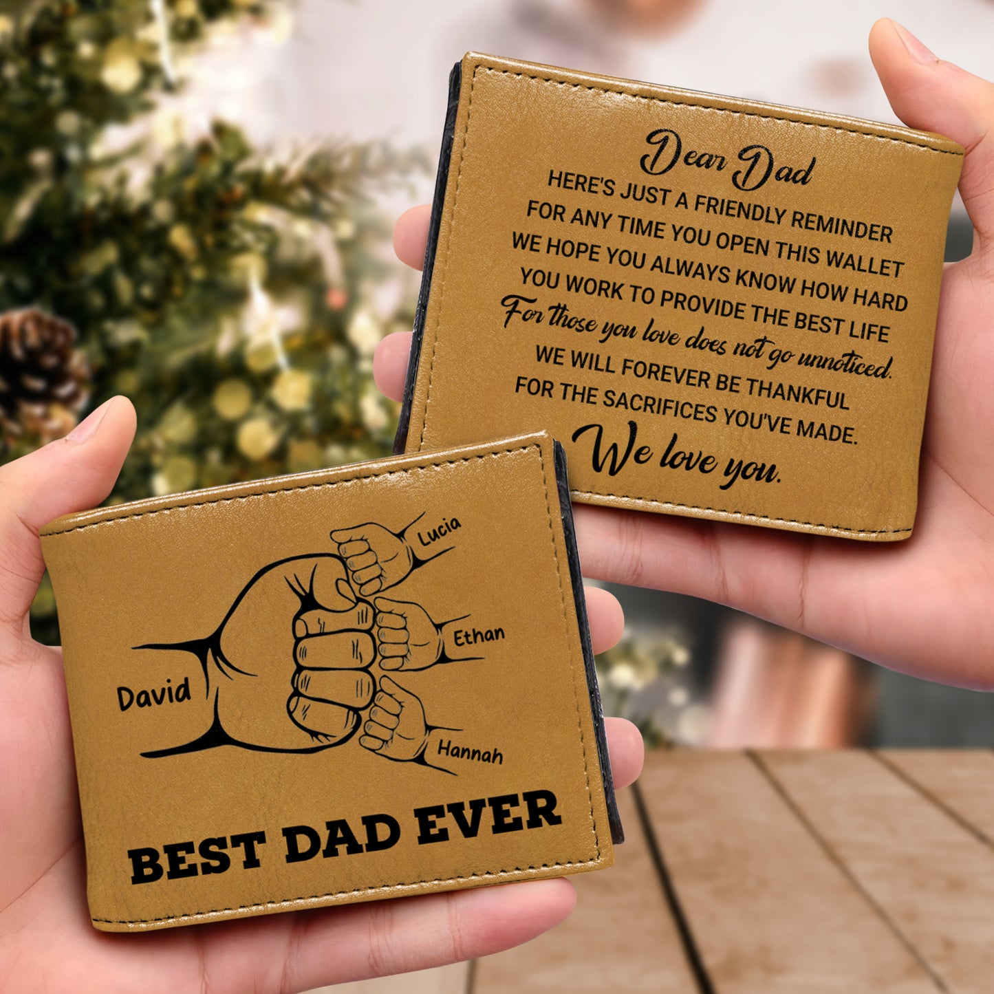 Best Dad Ever, Handshake