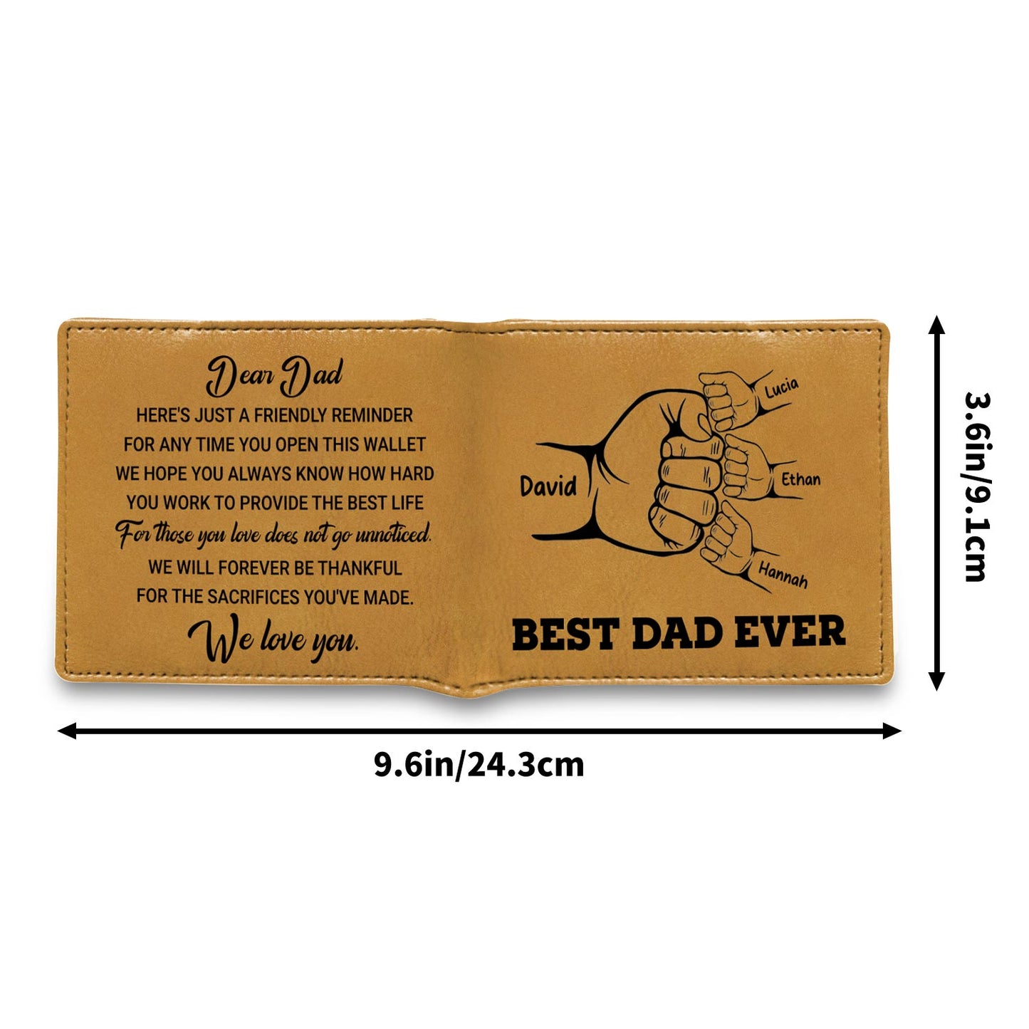 Best Dad Ever, Handshake