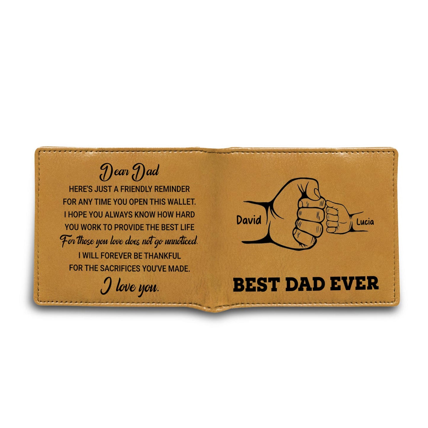 Best Dad Ever, Handshake