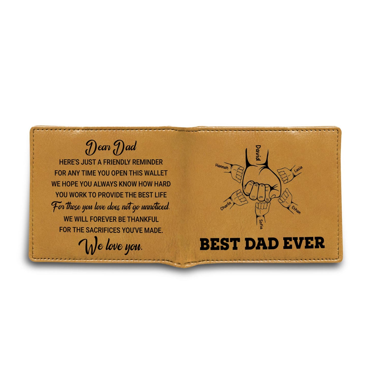 Best Dad Ever, Handshake