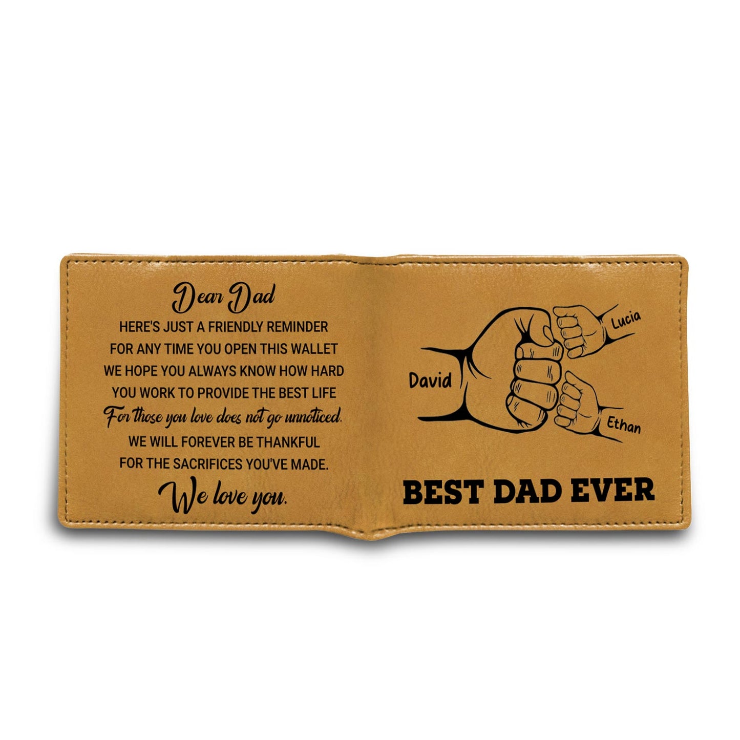 Best Dad Ever, Handshake