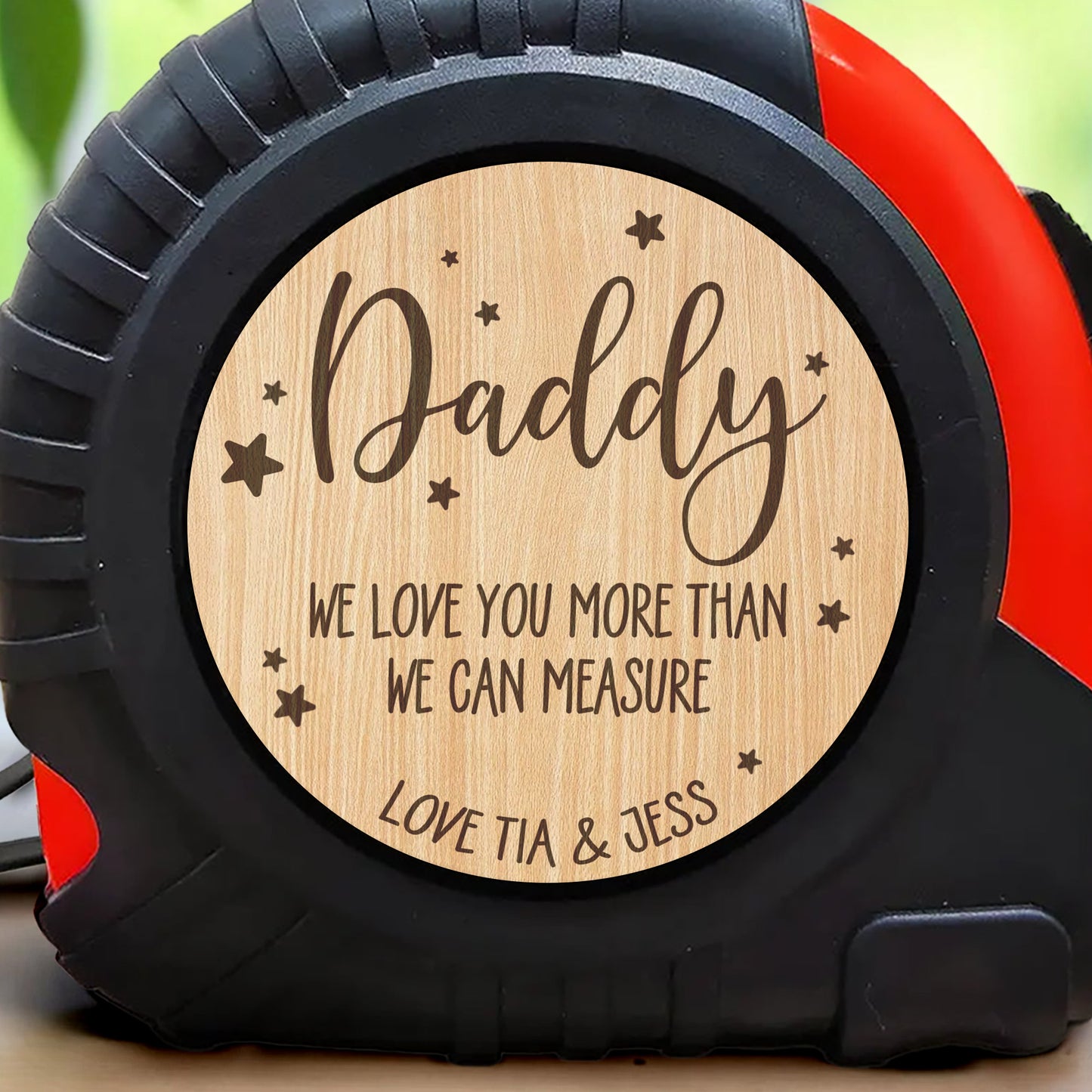 Daddy We Love You More Than We Can Measure, Stars and Tape Measure
