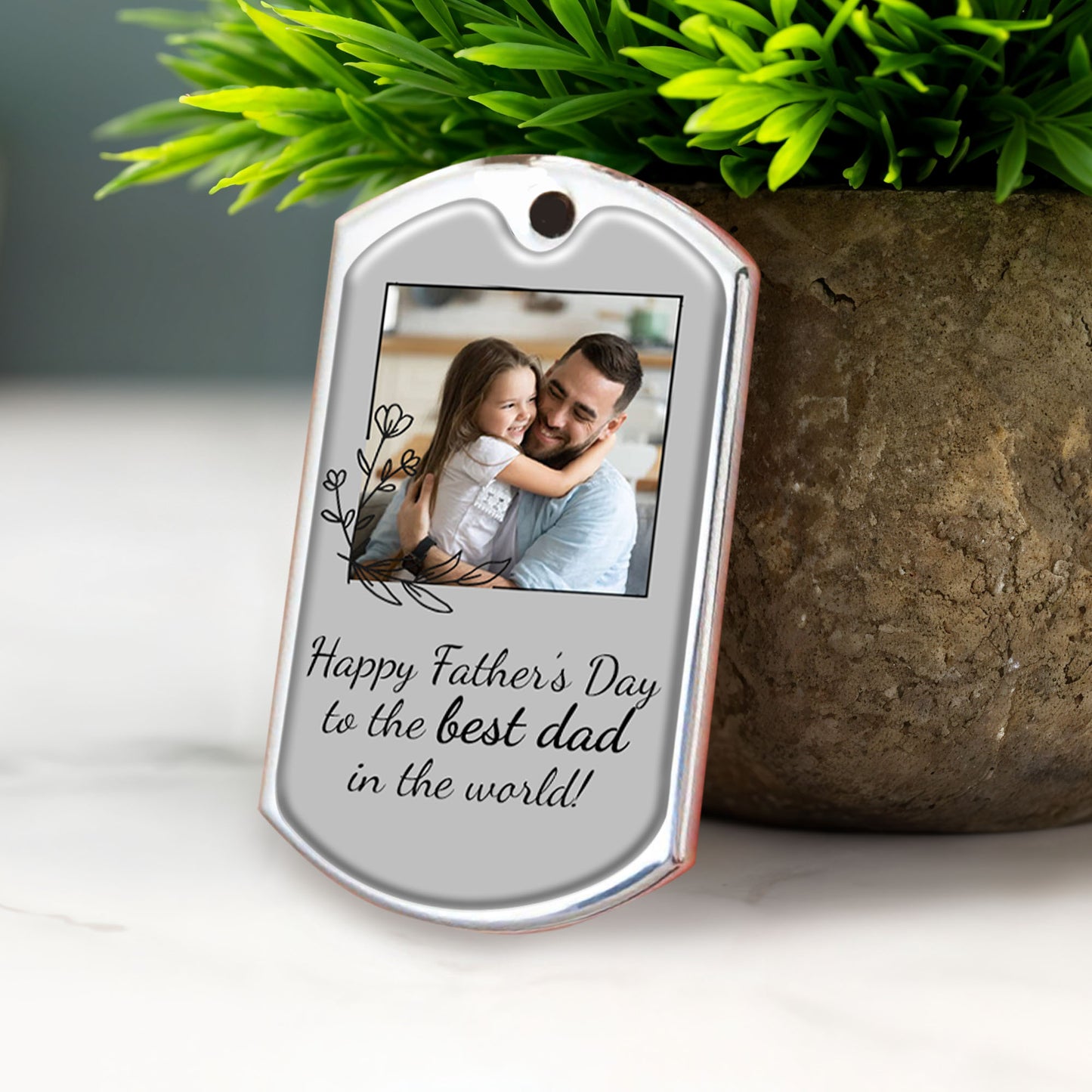 Dear Dad, Even When I'm Not Close By, Keychain