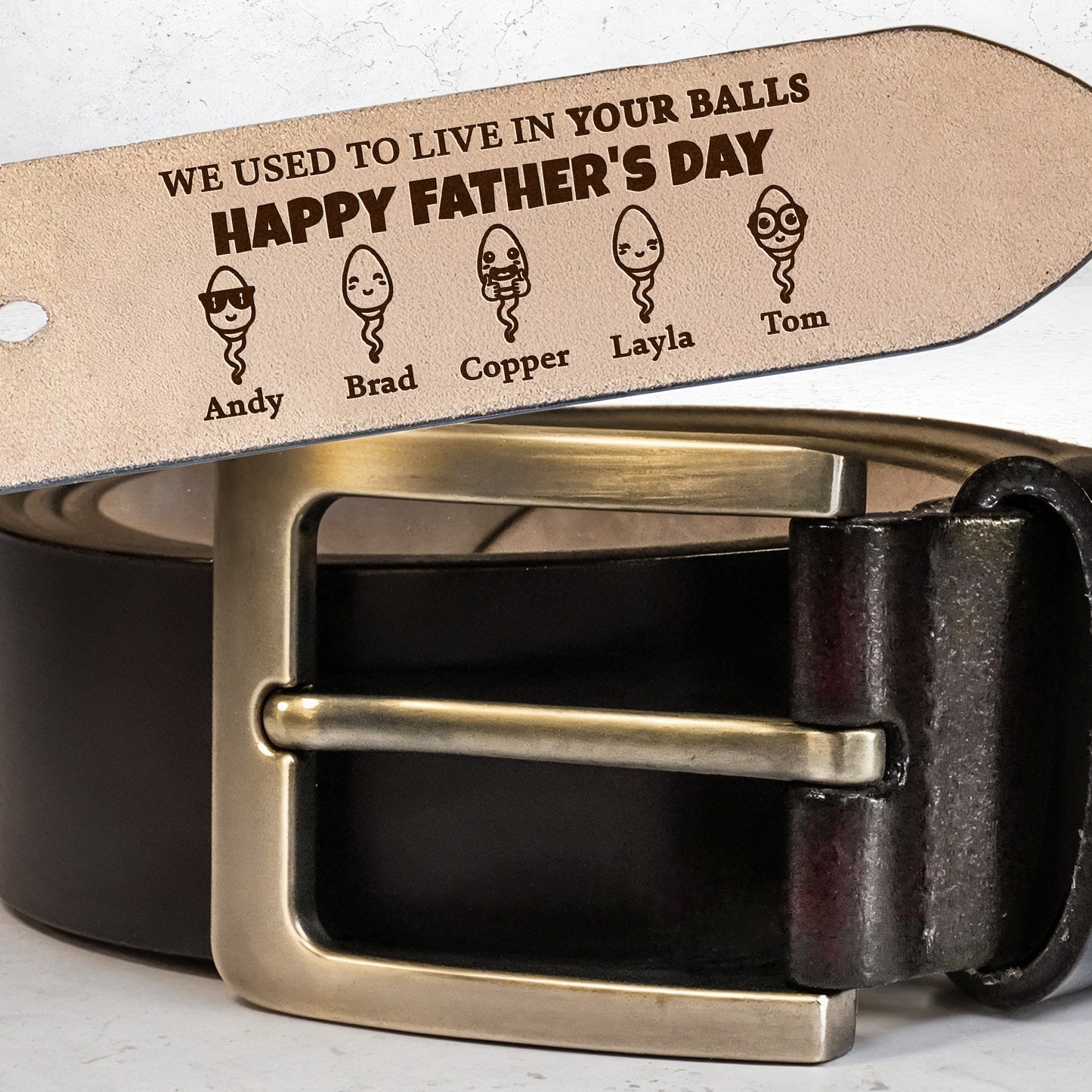 We Used To Live In Your Balls Happy Father's Day, Sperm Illustrations