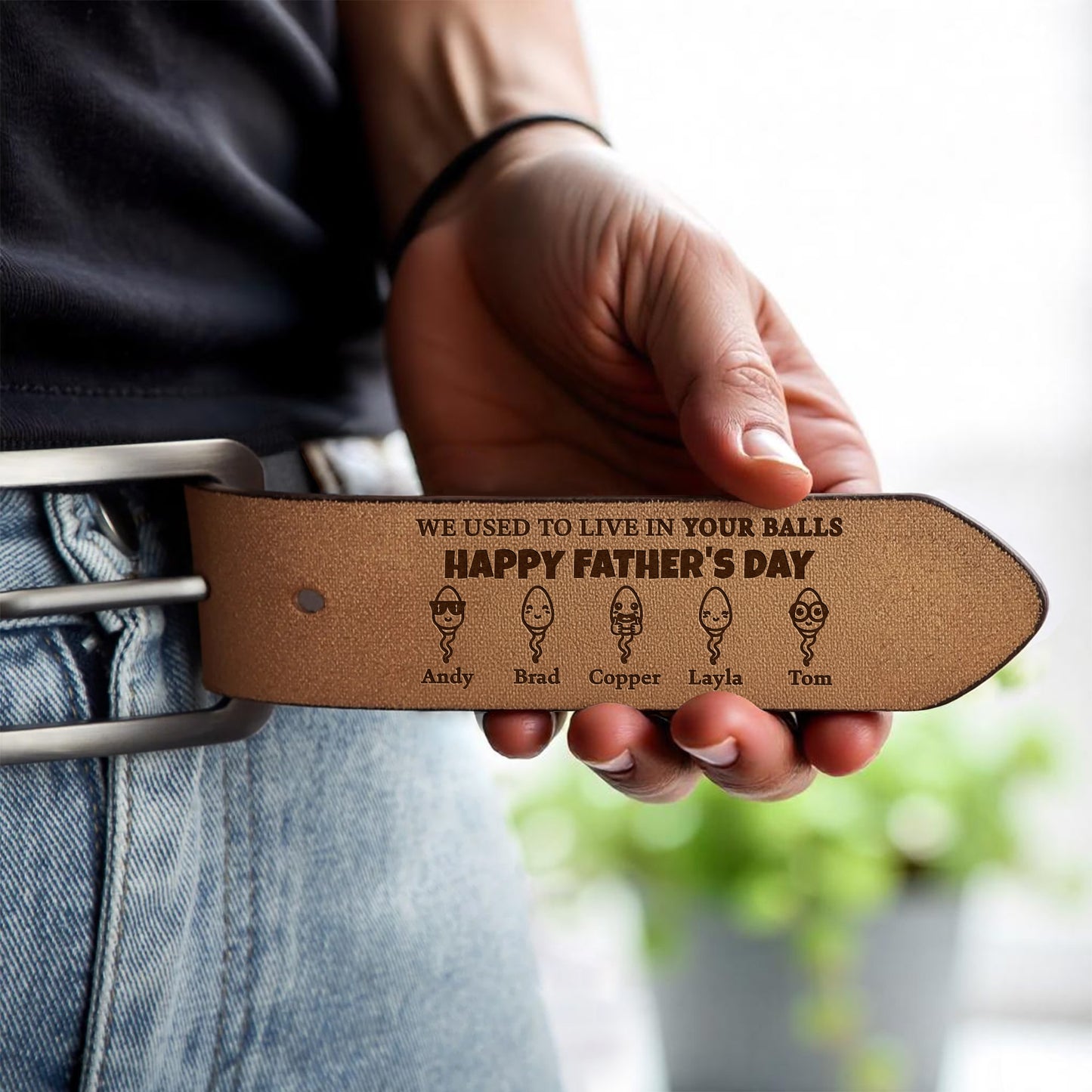 We Used To Live In Your Balls Happy Father's Day, Sperm Illustrations